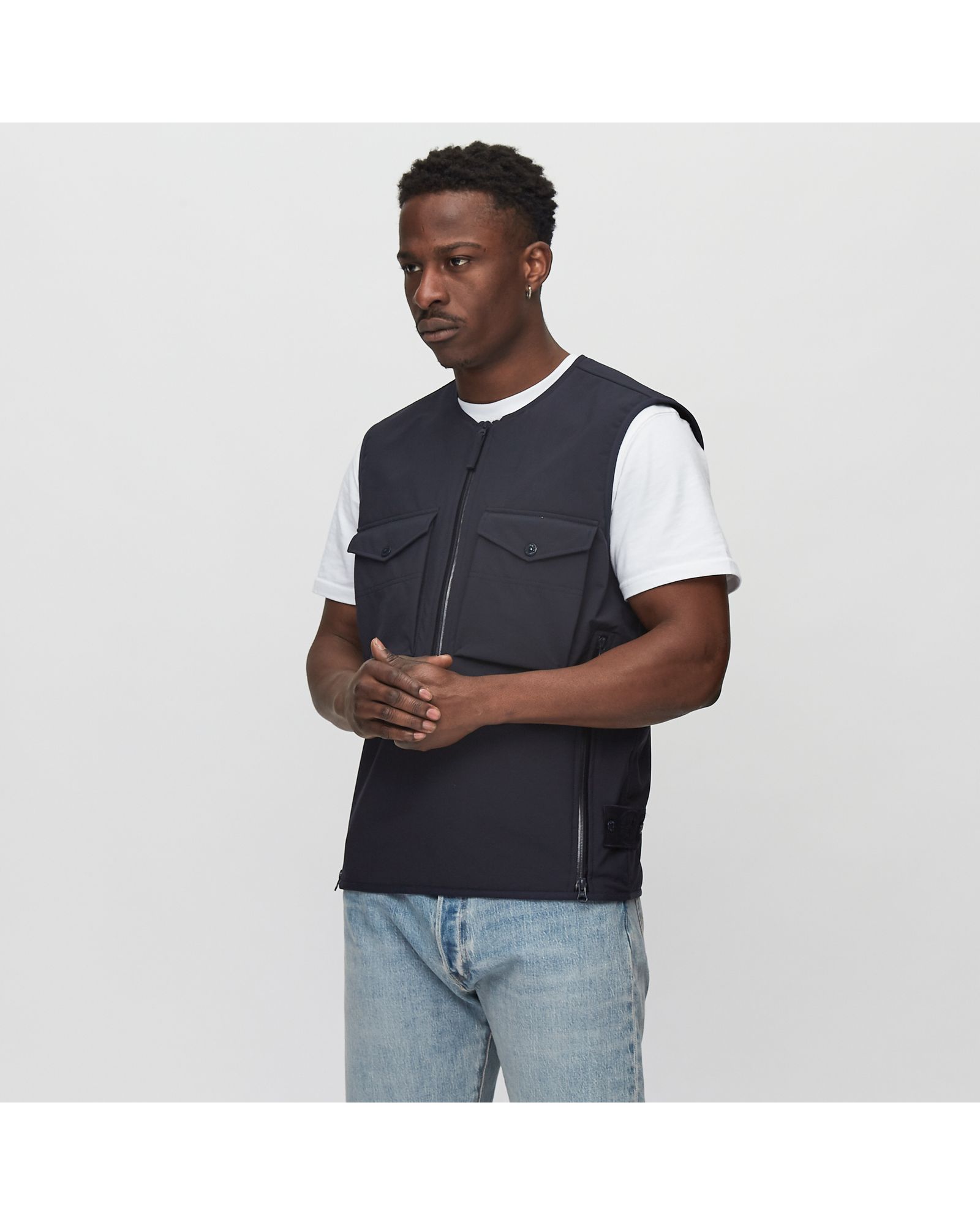 JACKET WITHOUT SLEEVES