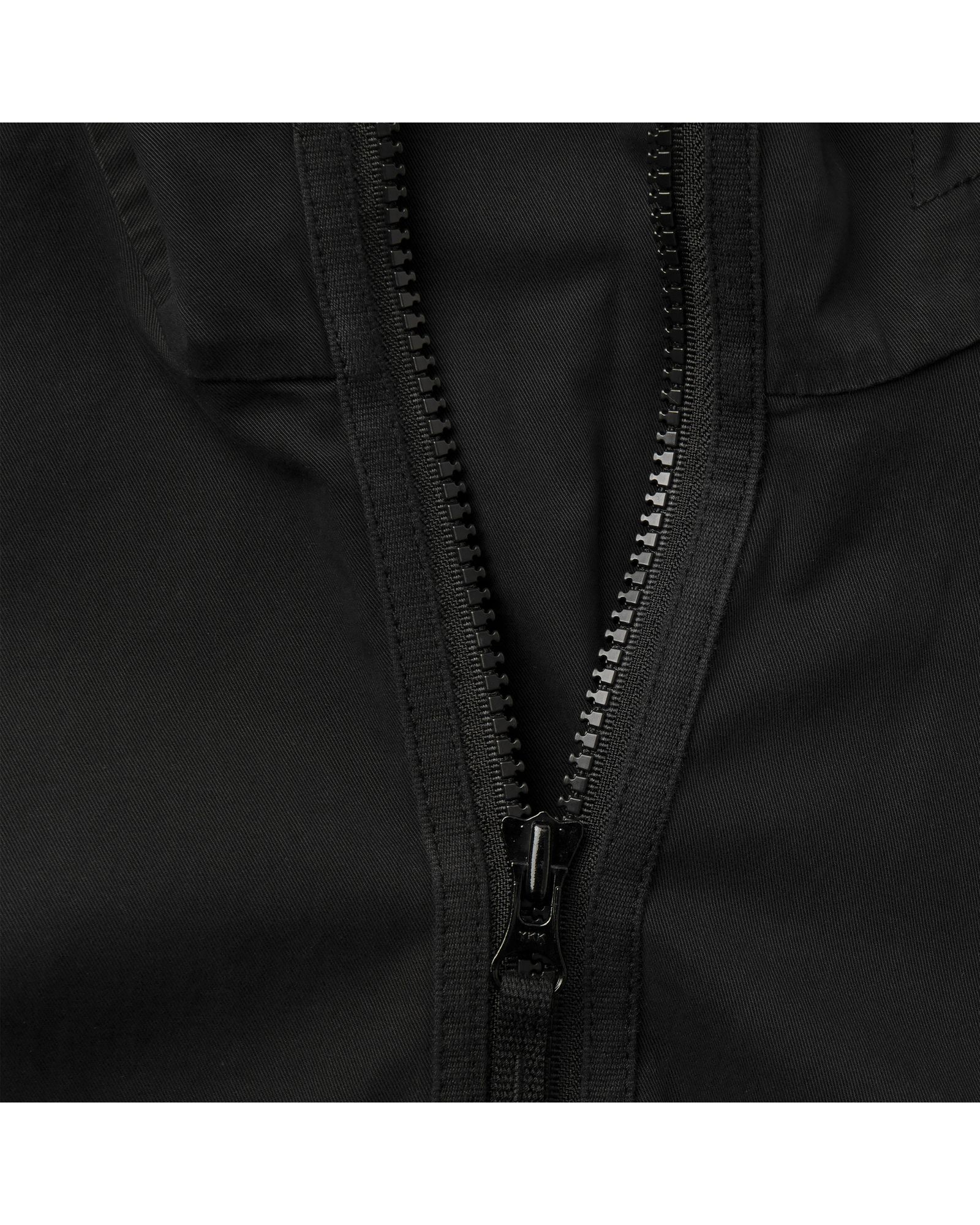 QUARTER ZIP POPOVER HOODED SMOCK