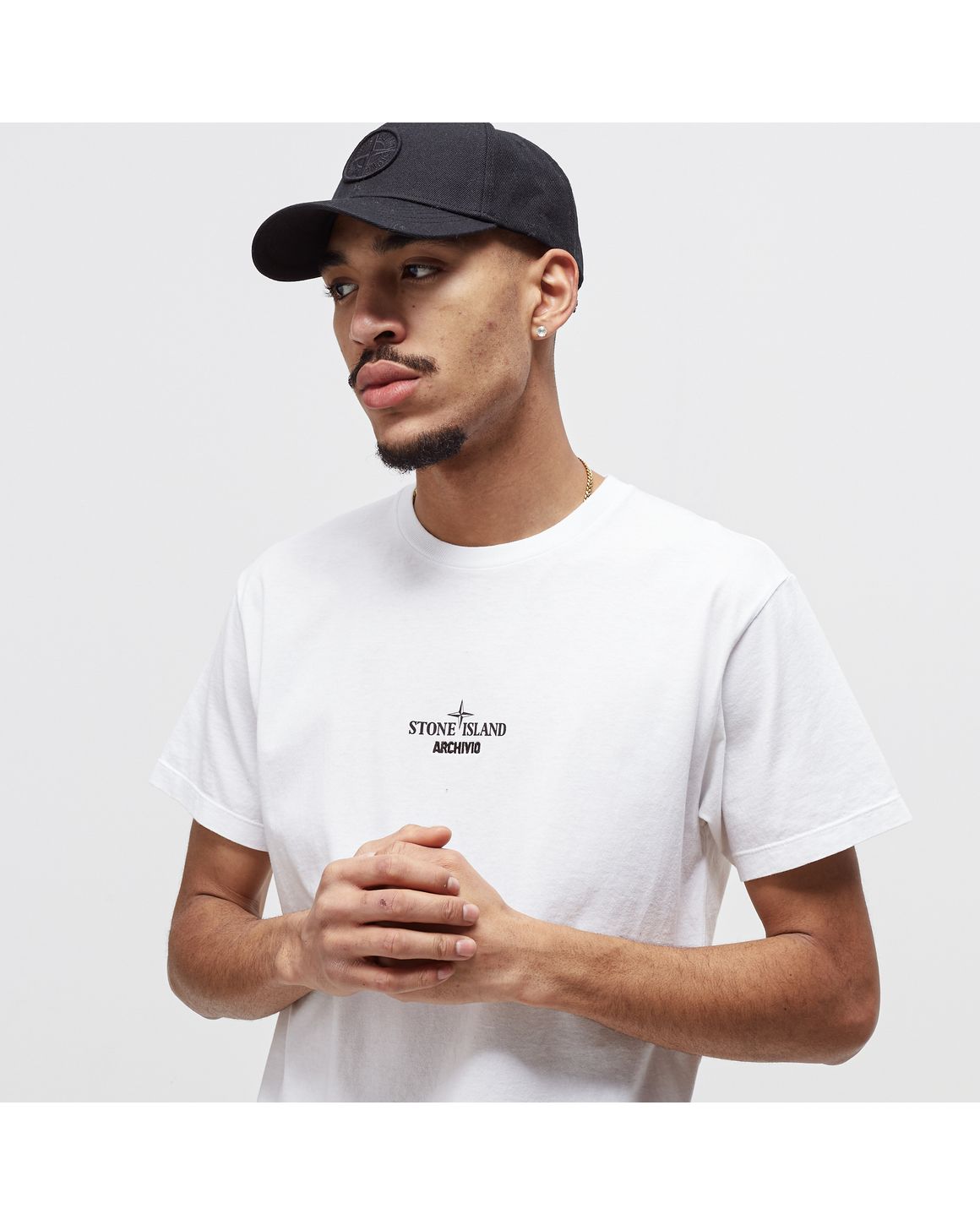 Tシャツ・カットソー STONE  Men T Shirts K1S1522002SCS001711 WHITE Stone Island Men's T-Shirt White K1S152100020S0081-V0093