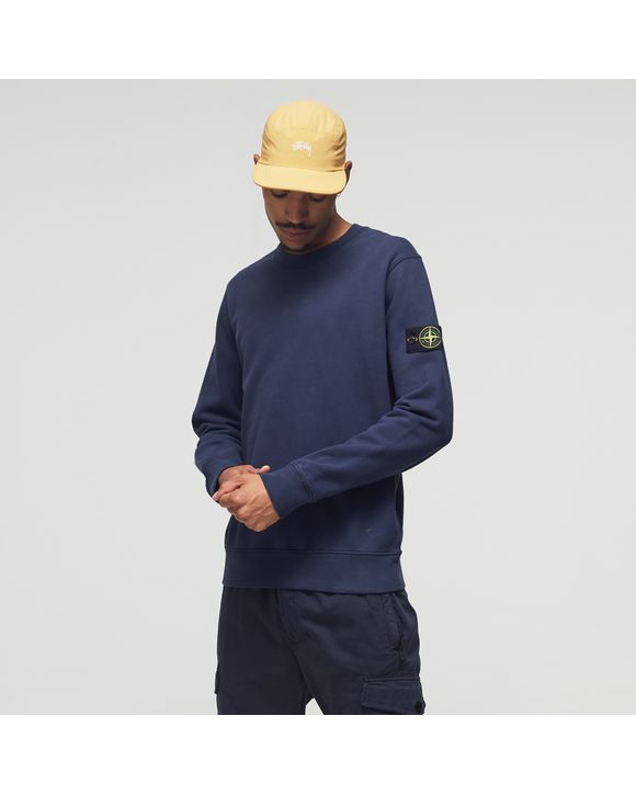 Stone island sale sweatshirt marine blue