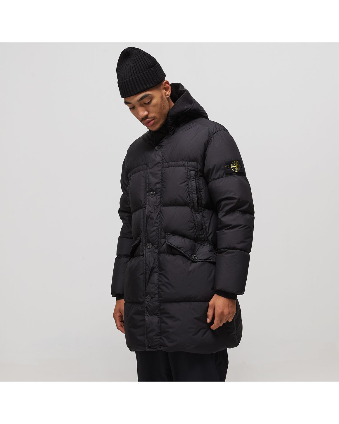 Stone Island Real Down Blouson Black | BSTN Store