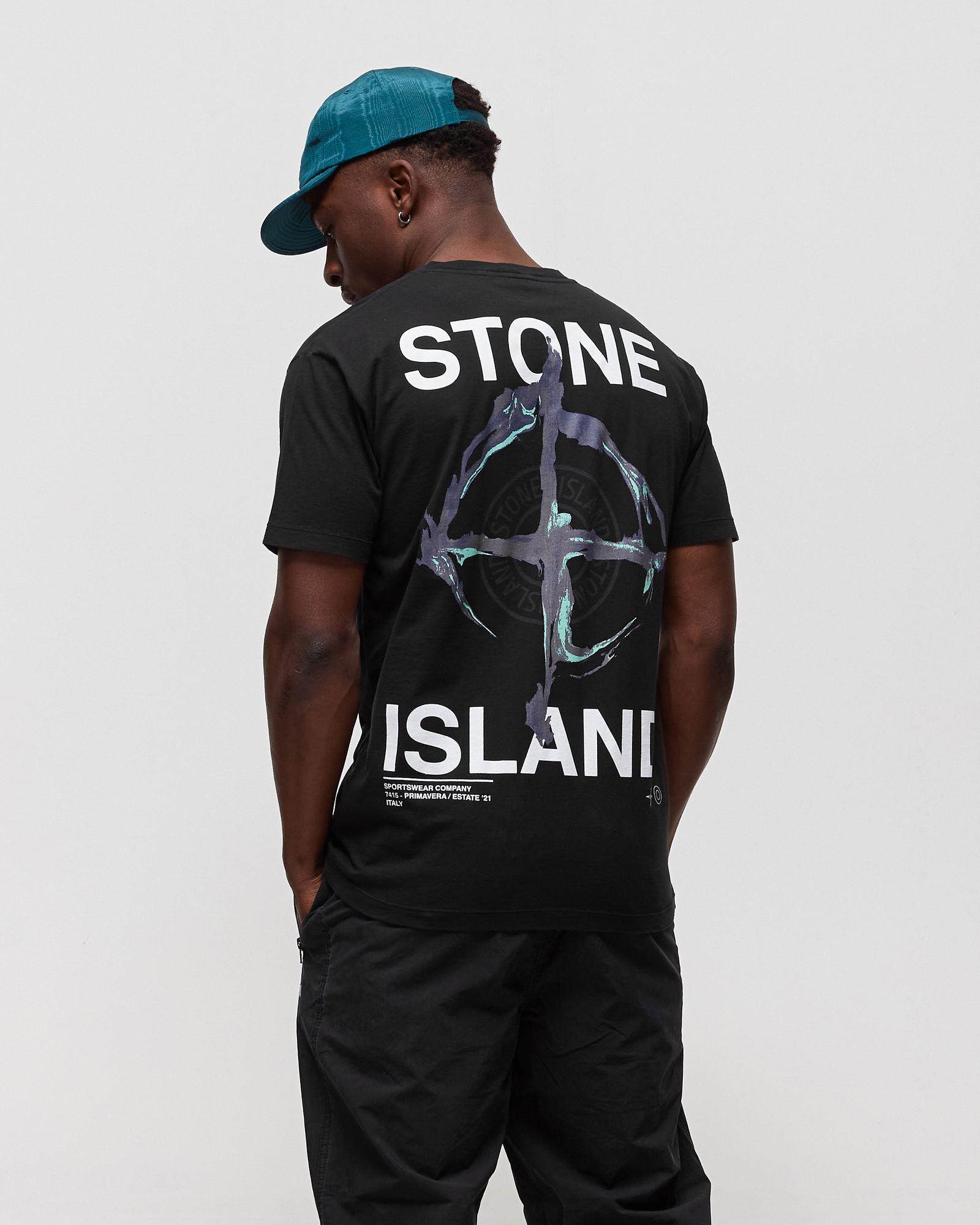 MARBLE THREE PRINT TEE