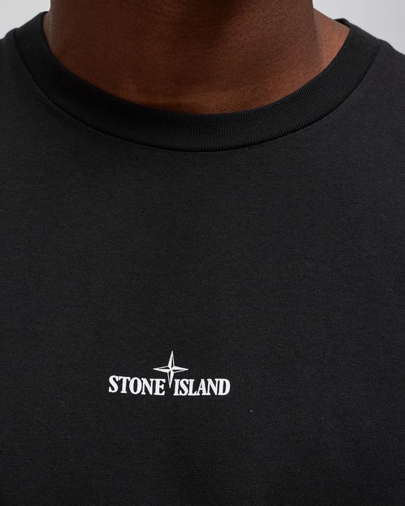 Stone Island MARBLE THREE PRINT TEE Black | BSTN Store