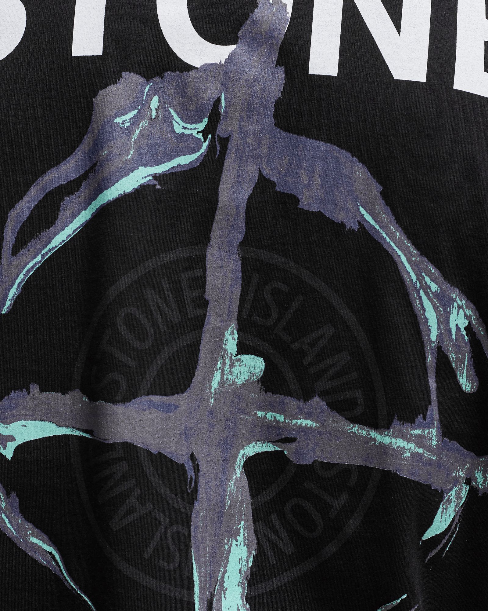 MARBLE THREE PRINT TEE