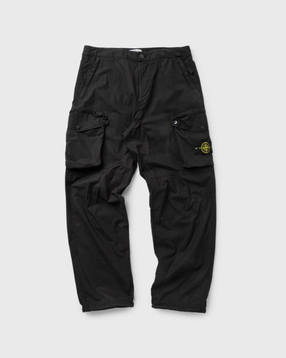 Stone Island Black Nylon Cargo Pants Stone Island