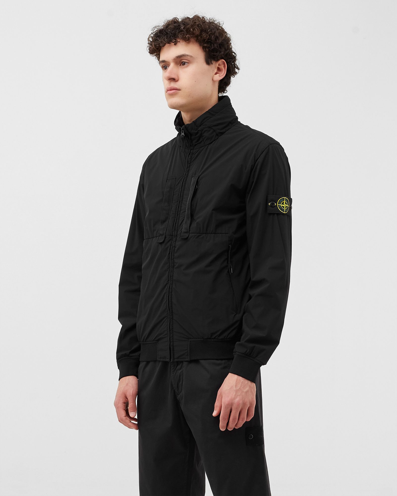 ジャケット・アウター Stone Skin Touch Nylon TC Pullover STONE ISLAND - 【ラスト1点】SKIN TOUCH NYLON-TC / ナイロン