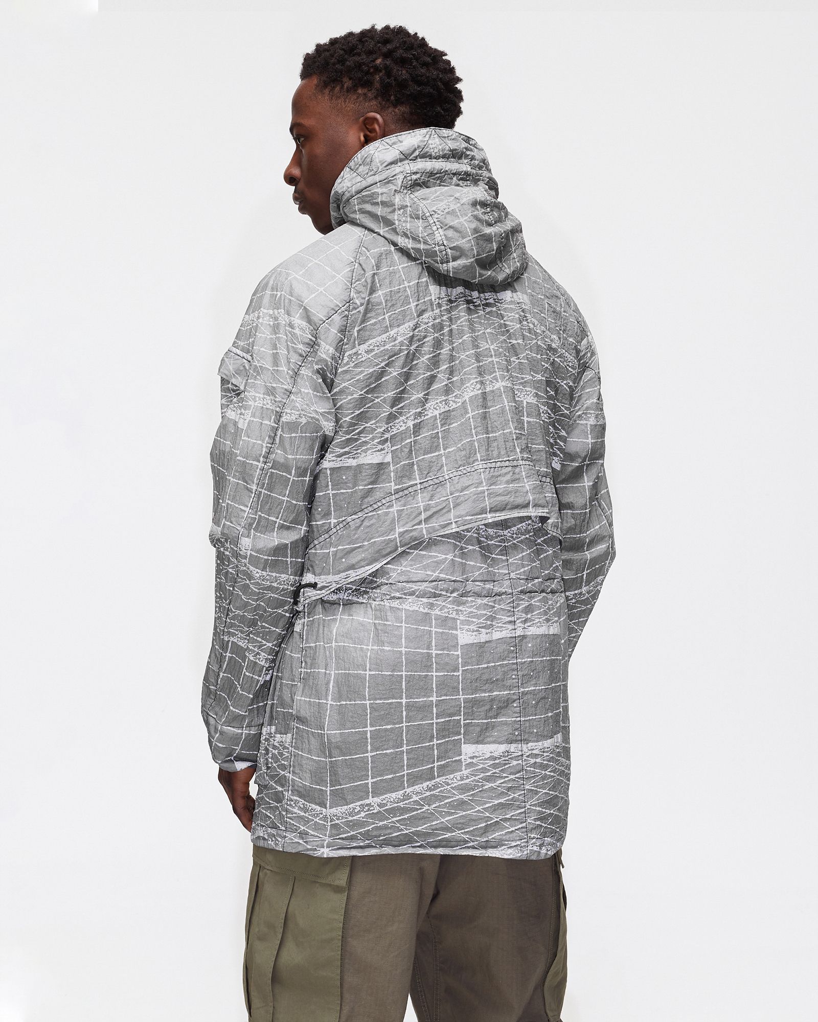REFLECTIVE GRID ON LAMY-TC PARKA