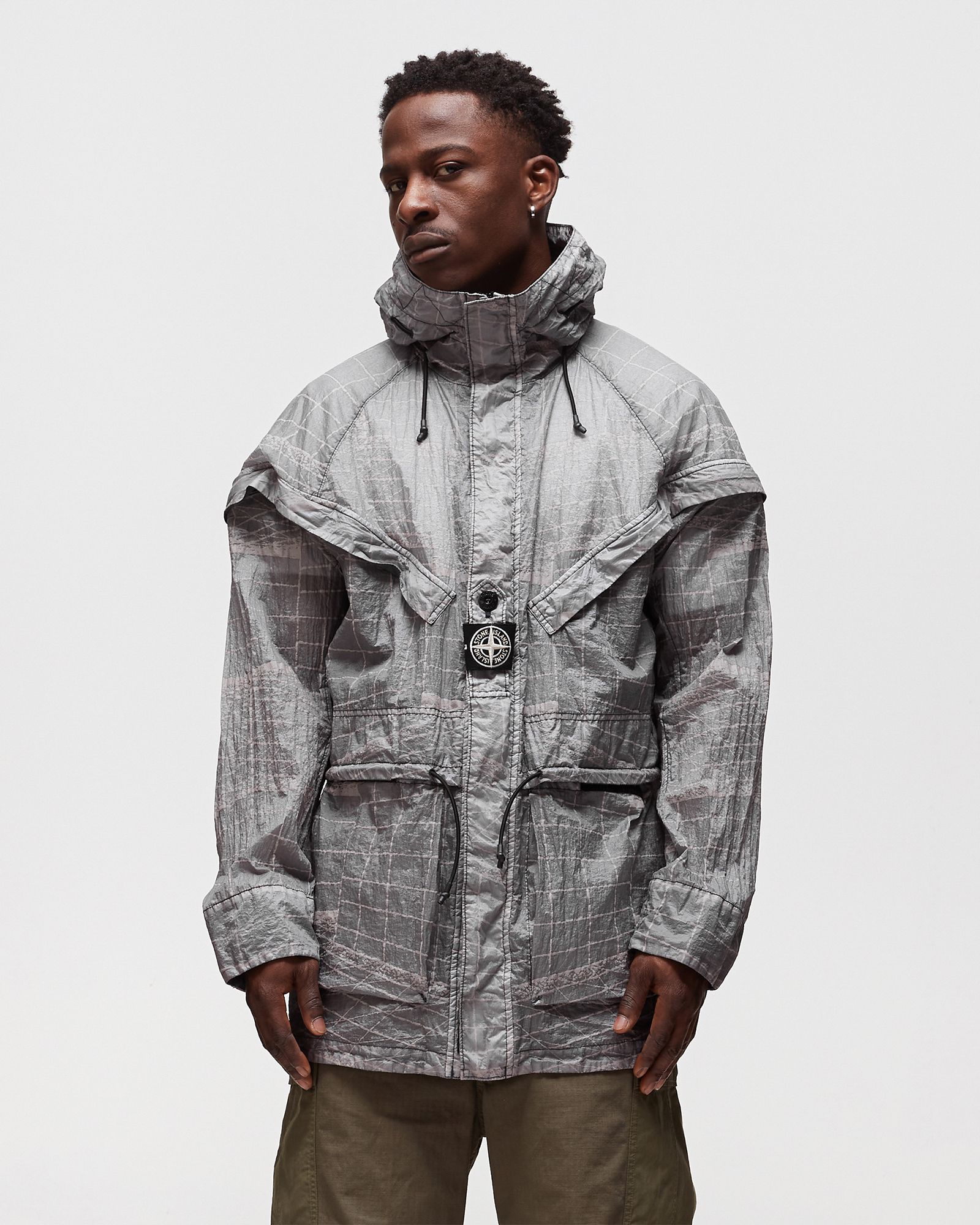 REFLECTIVE GRID ON LAMY-TC PARKA