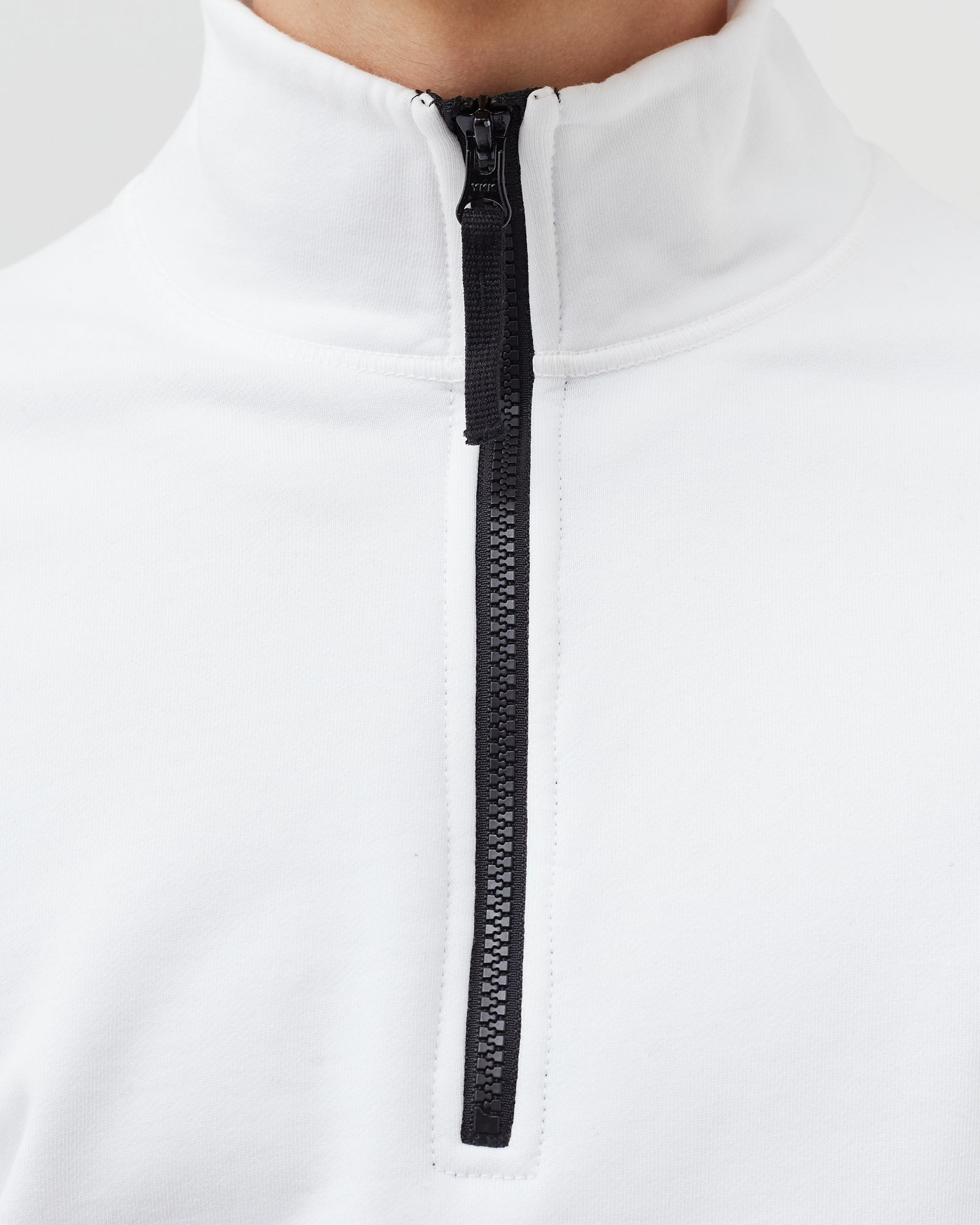 HALF-ZIP SWEATSHIRT