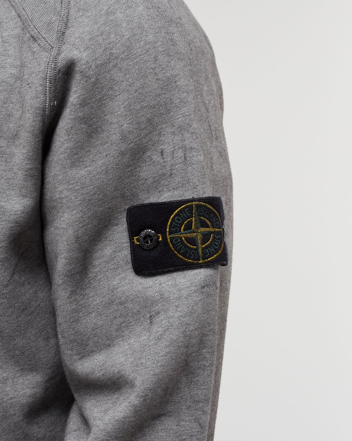 Stone Island DUST COLOUR TREATMENT HOODIE Black BSTN Store