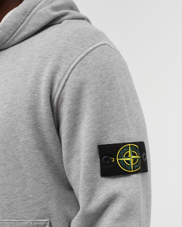 Stone island hoodie logo new arrivals