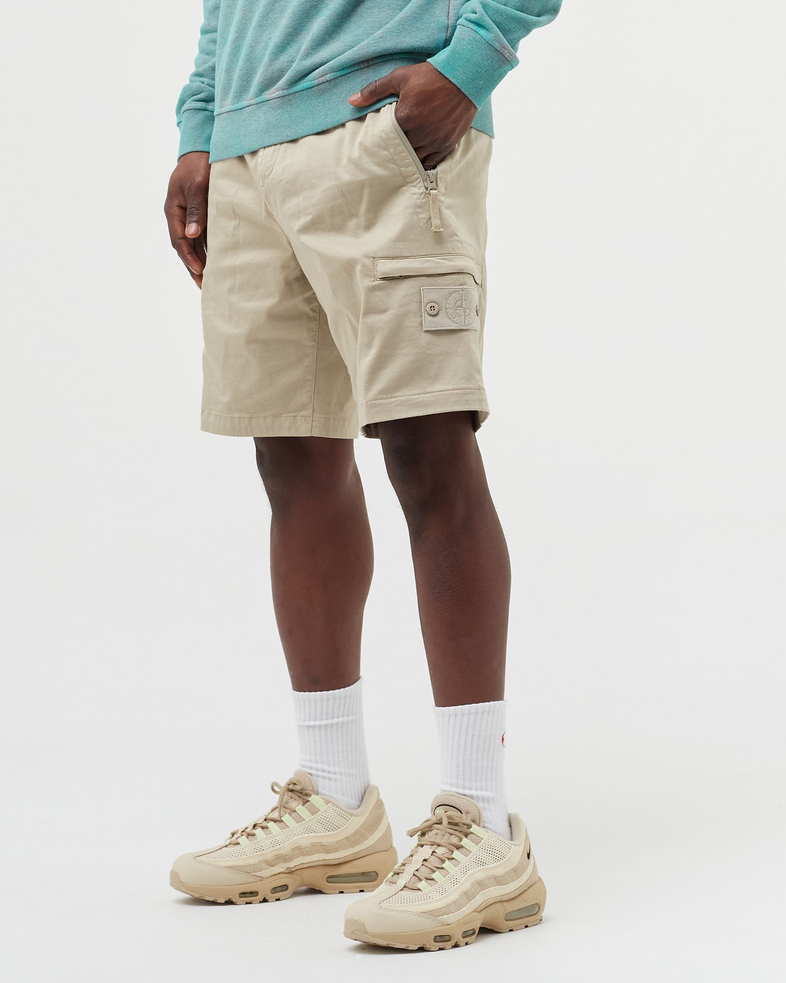 GHOST PIECE BERMUDA SHORTS