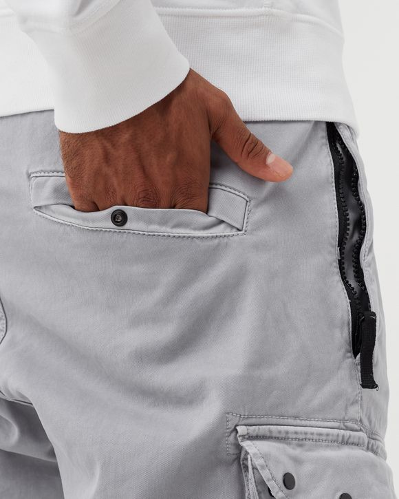 Stone Island PANTALONE REGULAR TAPERED PANTS Grey - GRIGIO PERLA