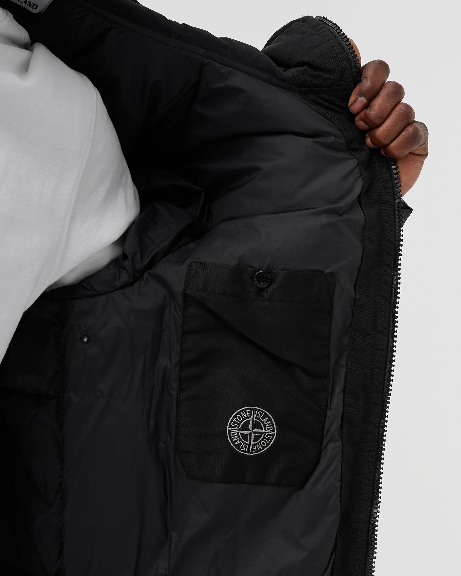 Stone Island GARMENT DYED CRINKLE REPS NY DOWN-TC JACKET