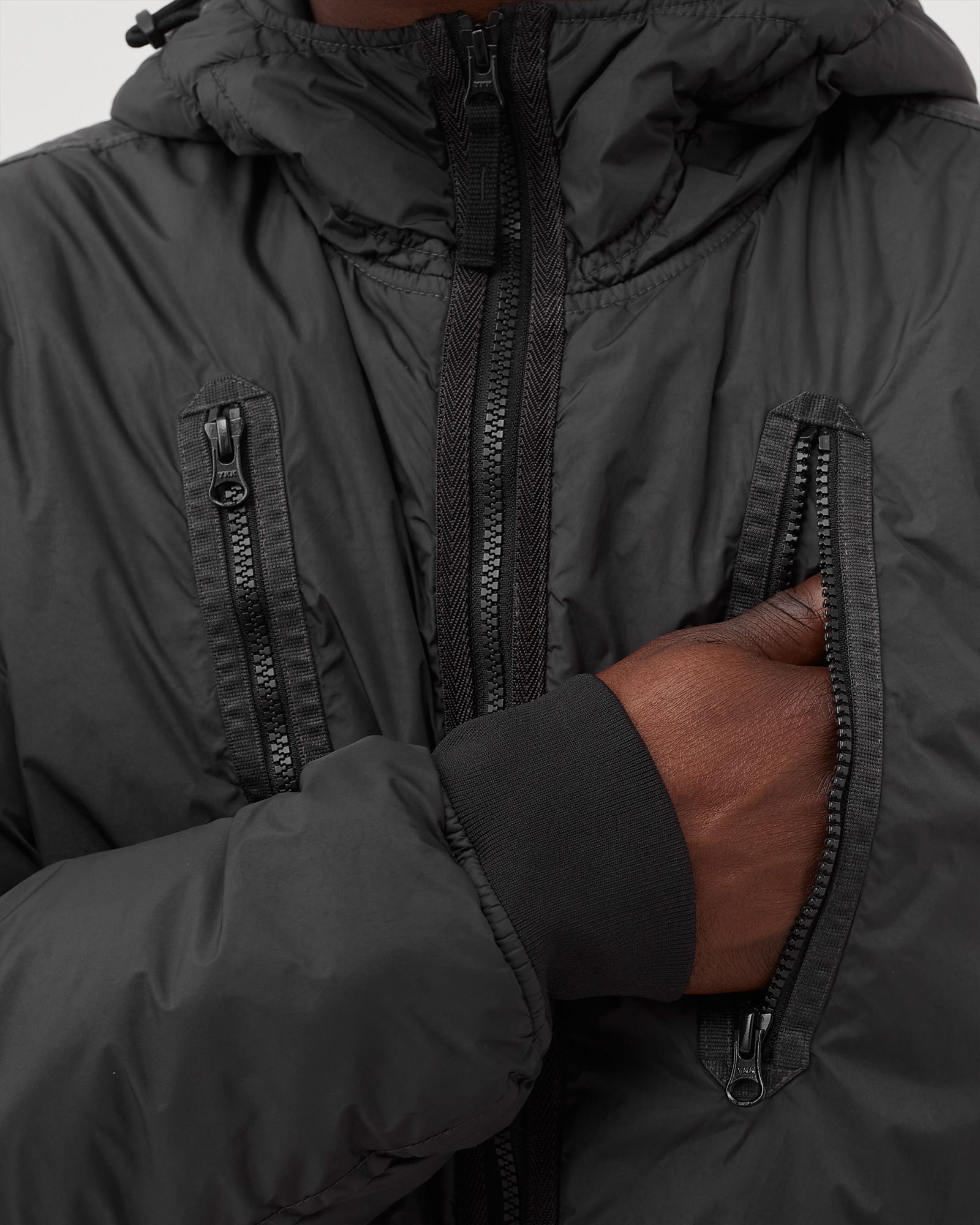 GARMENT DYED CRINKLE REPS NY PRIMALOFT-TC JACKET