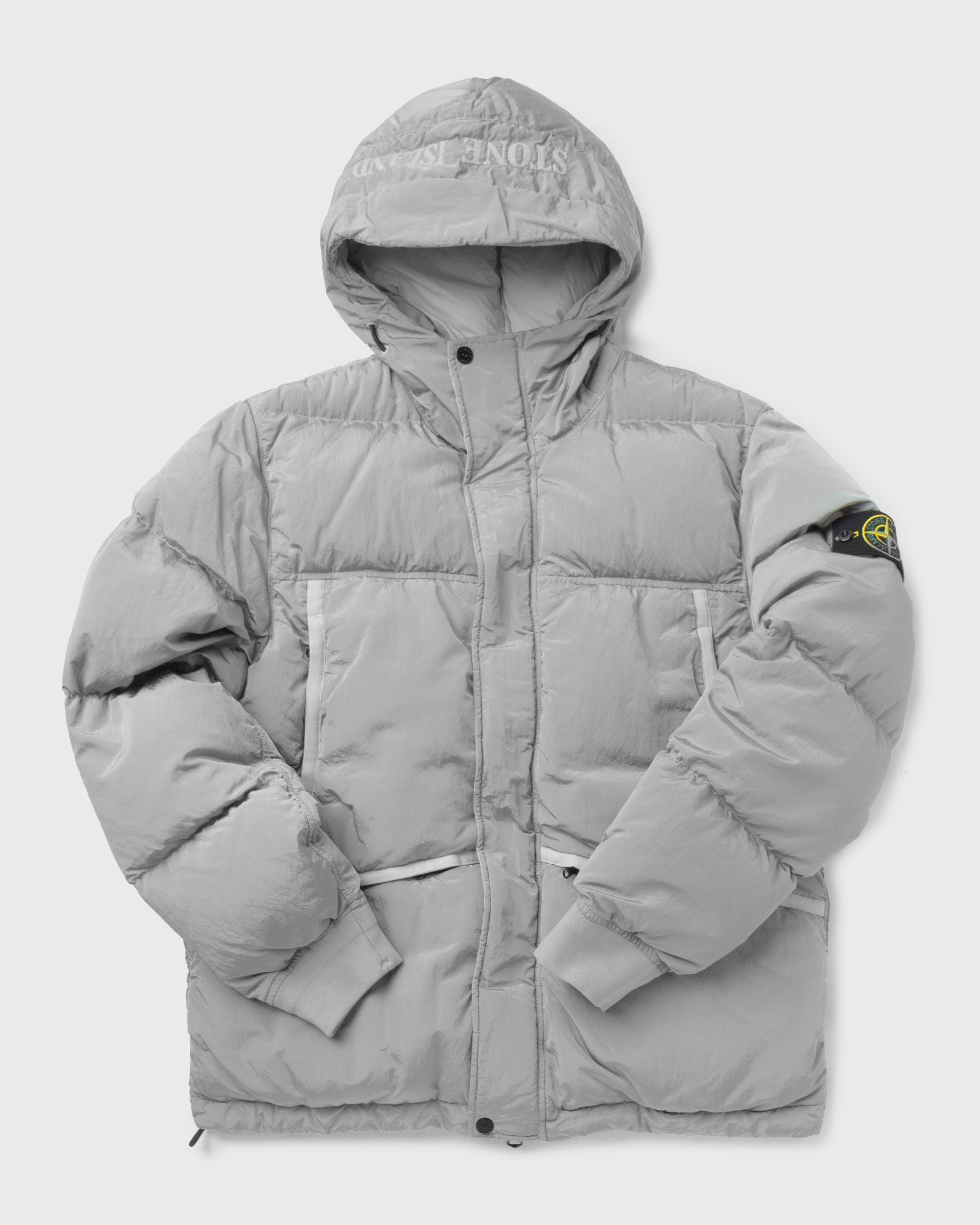 ジャケット・アウター Stone  Nylon twill down-tc XL 23aw Stone Island NYLON METAL DOWN-TC JACKET Grey | BSTN Store