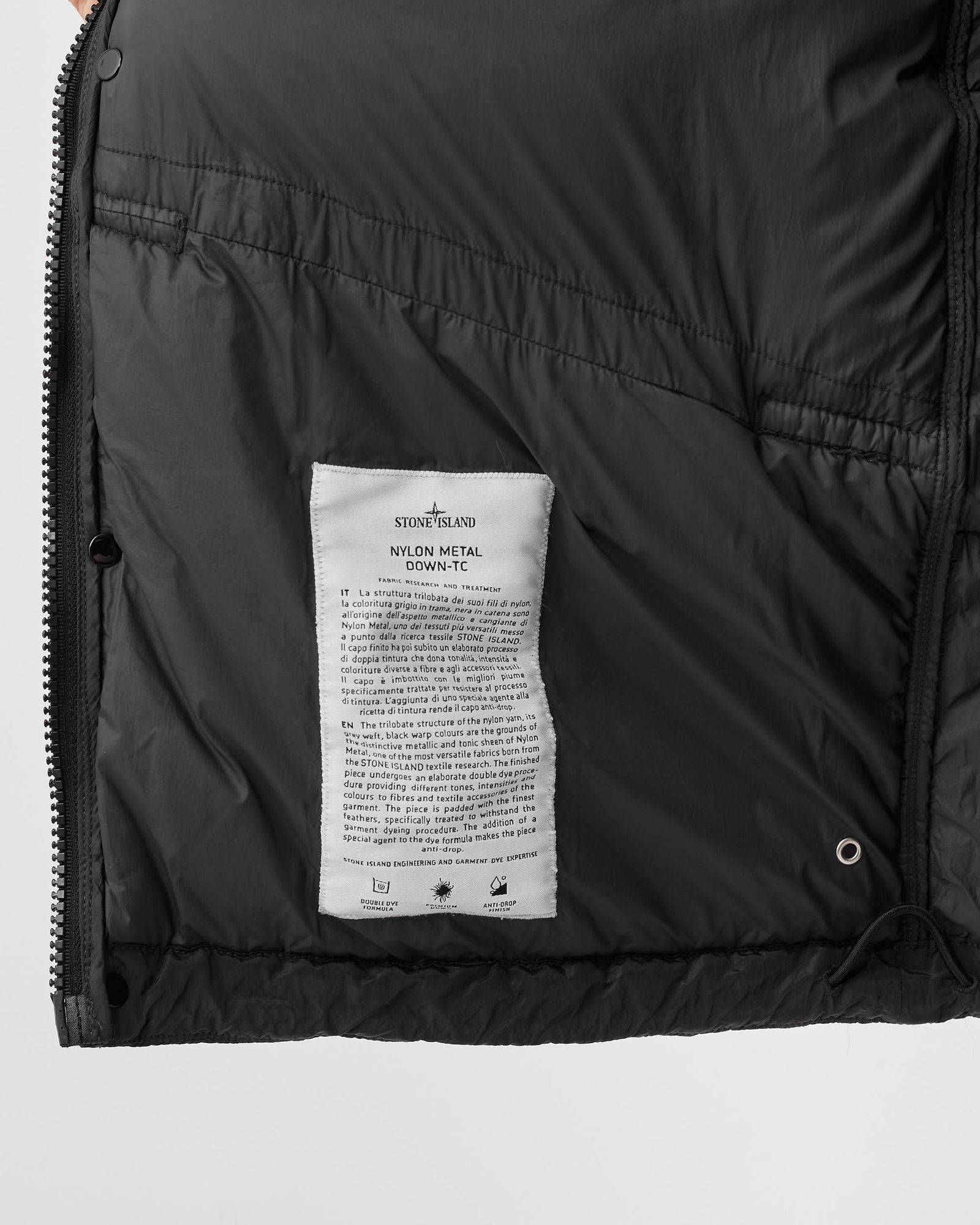 NYLON METAL DOWN-TC JACKET 