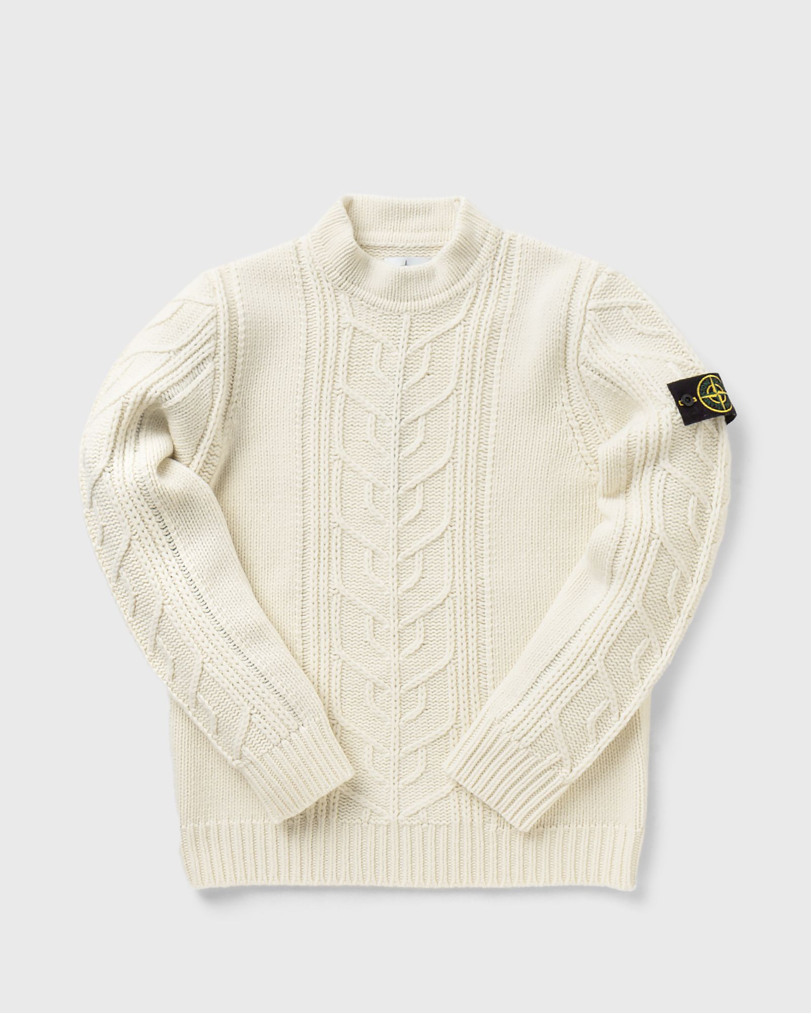 569D4 LAMBSWOOL WITH ARAN MOTIF