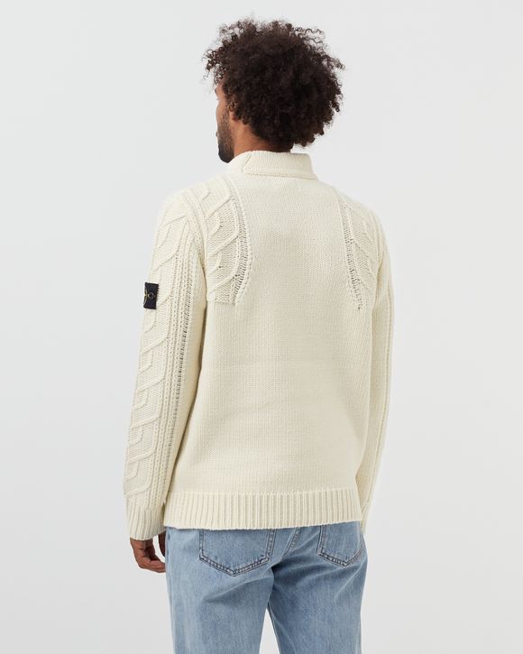 569D4 LAMBSWOOL WITH ARAN MOTIF