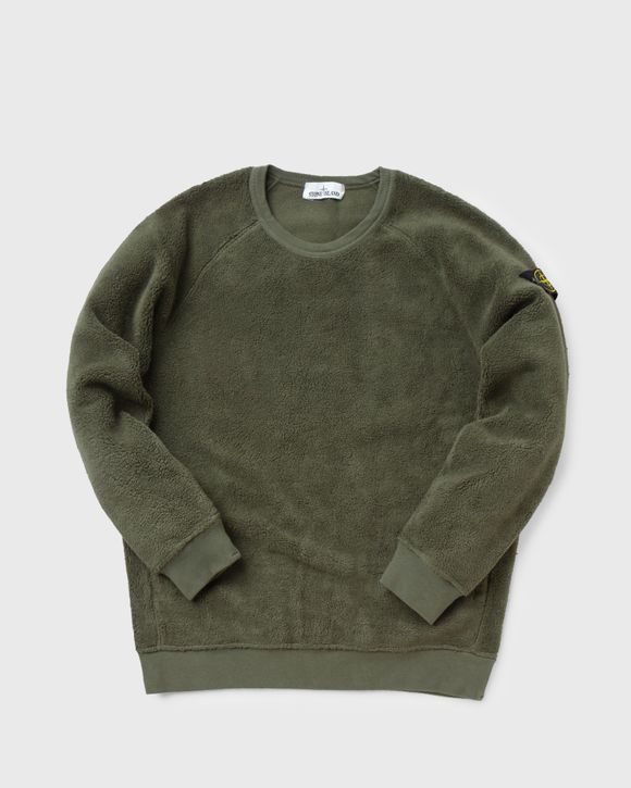 COTTON PILE CREWNECK SWEATSHIRT