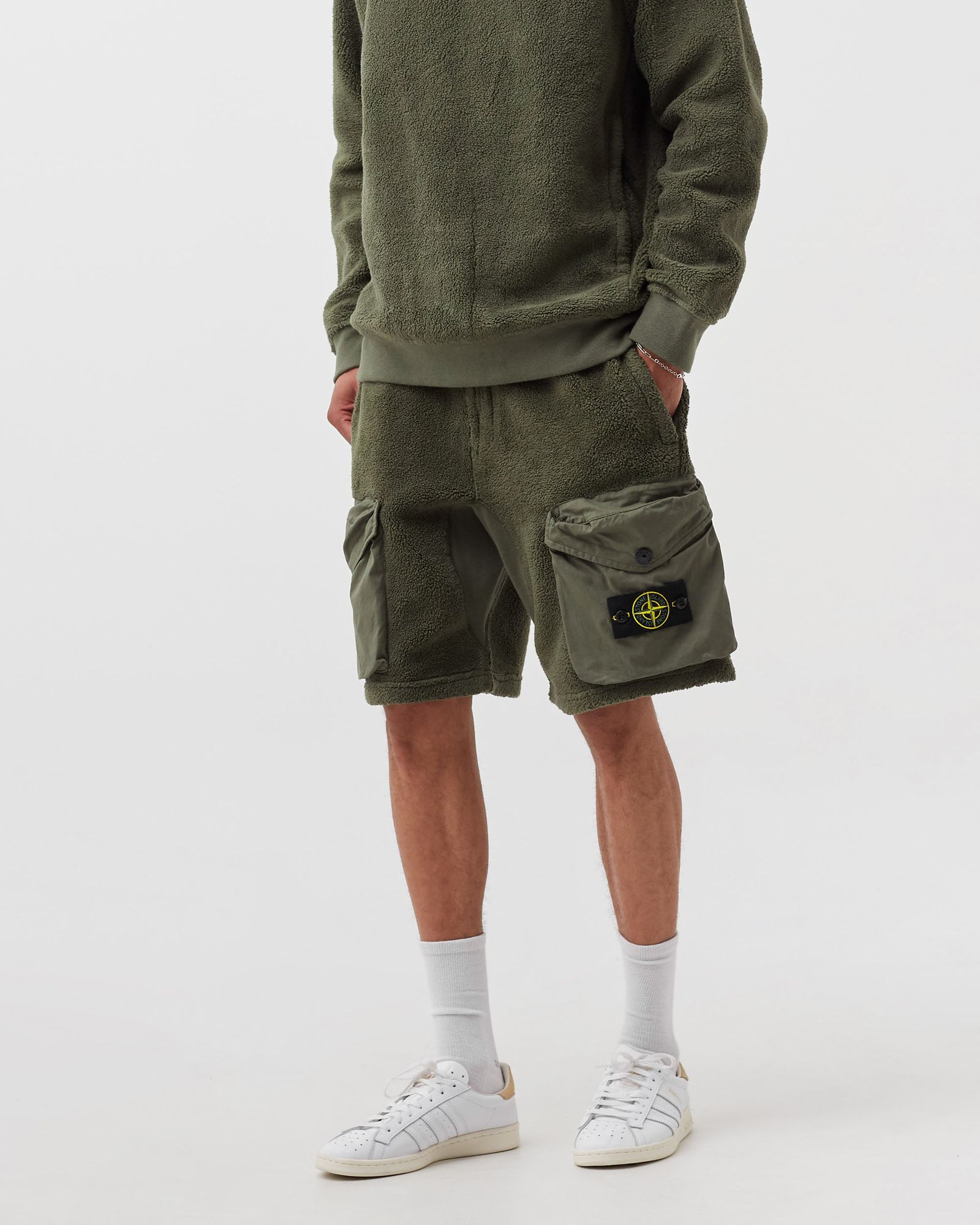 COTTON PILE_REGULAR FIT BERMUDA