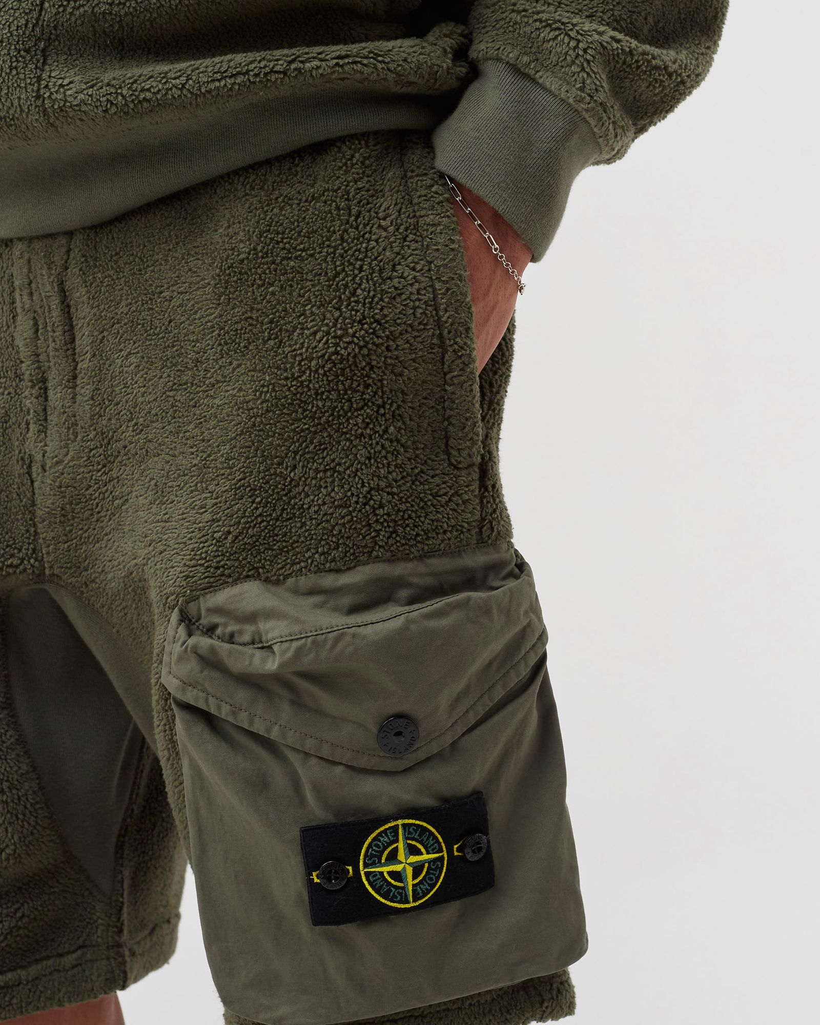 COTTON PILE_REGULAR FIT BERMUDA