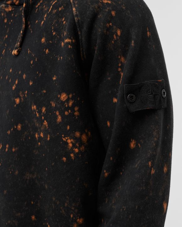 COTTON FLEECE + OFF-DYE OVD TREATMENT HOODIE