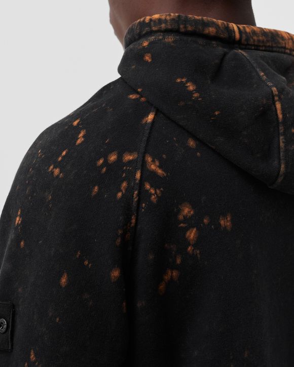 COTTON FLEECE + OFF-DYE OVD TREATMENT HOODIE