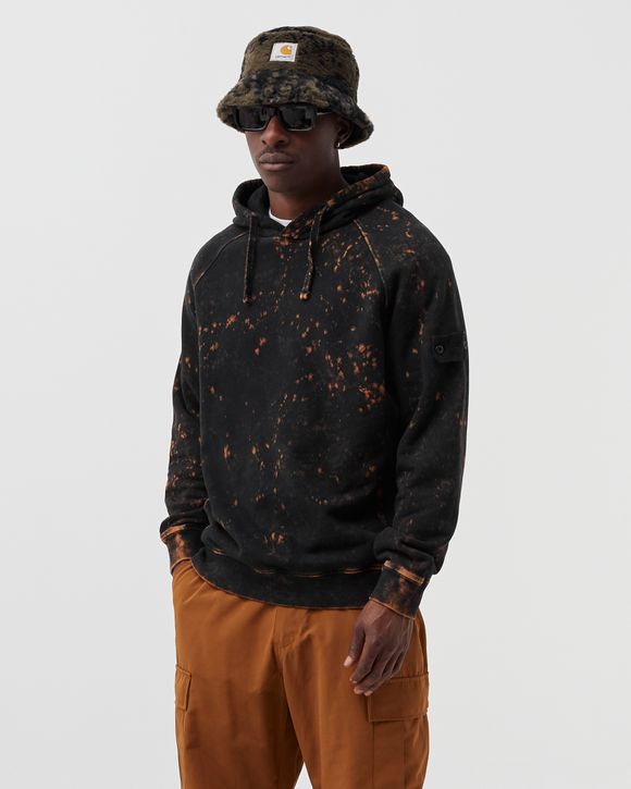 COTTON FLEECE + OFF-DYE OVD TREATMENT HOODIE