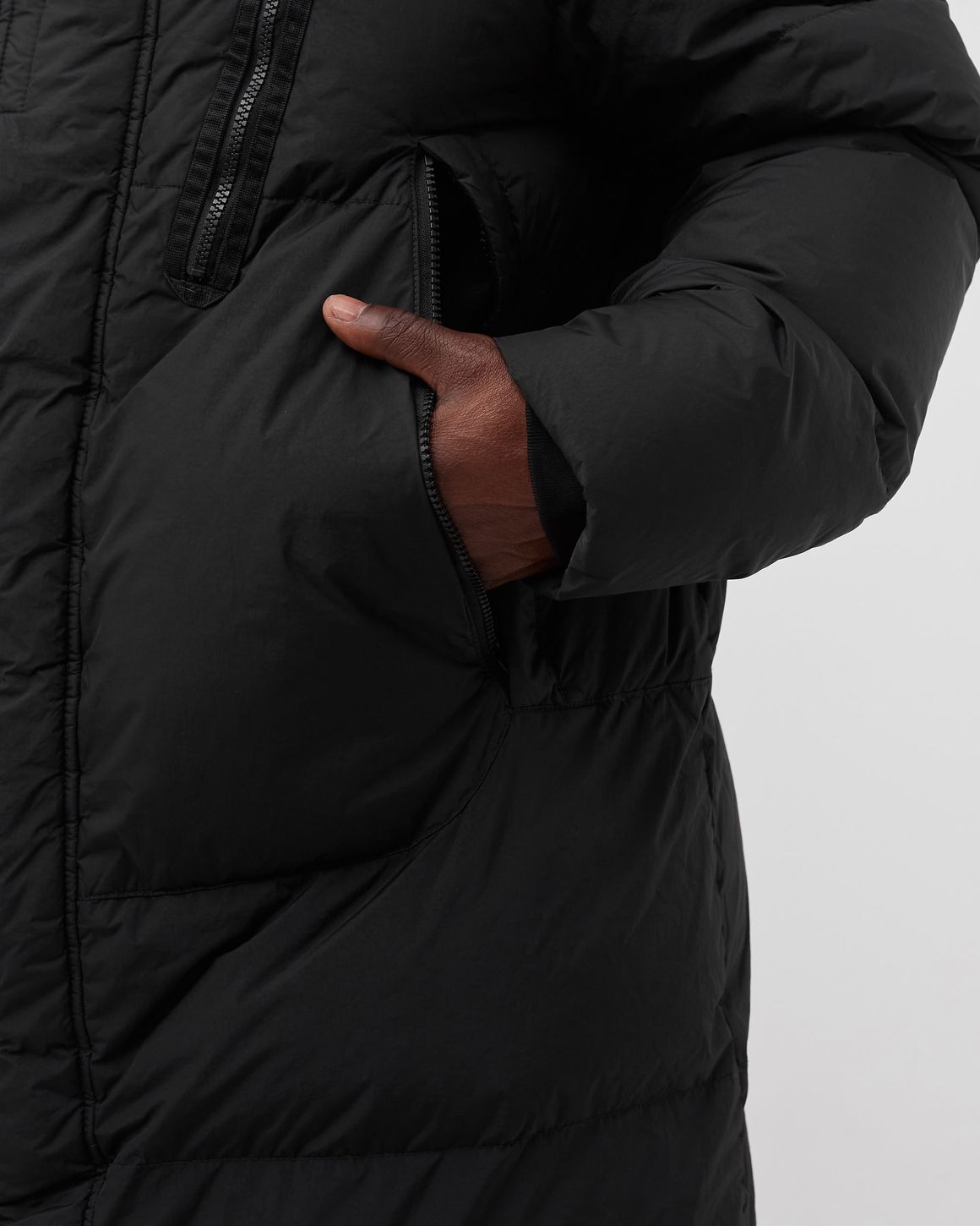Stone Island REAL DOWN BLOUSON Black | BSTN Store
