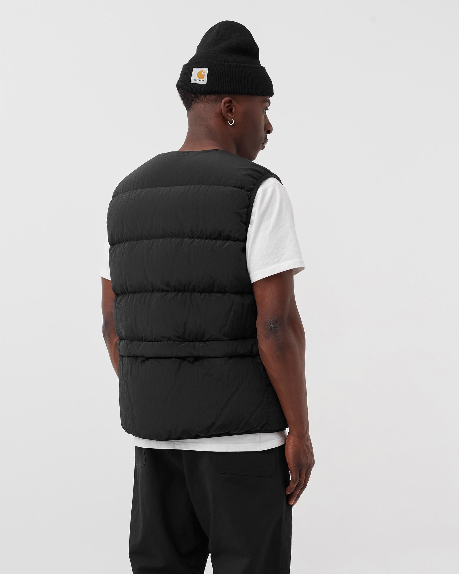 RIPSTOP GORE-TEX NYLON METAL DOWN-TC_PACKABLE CAPE