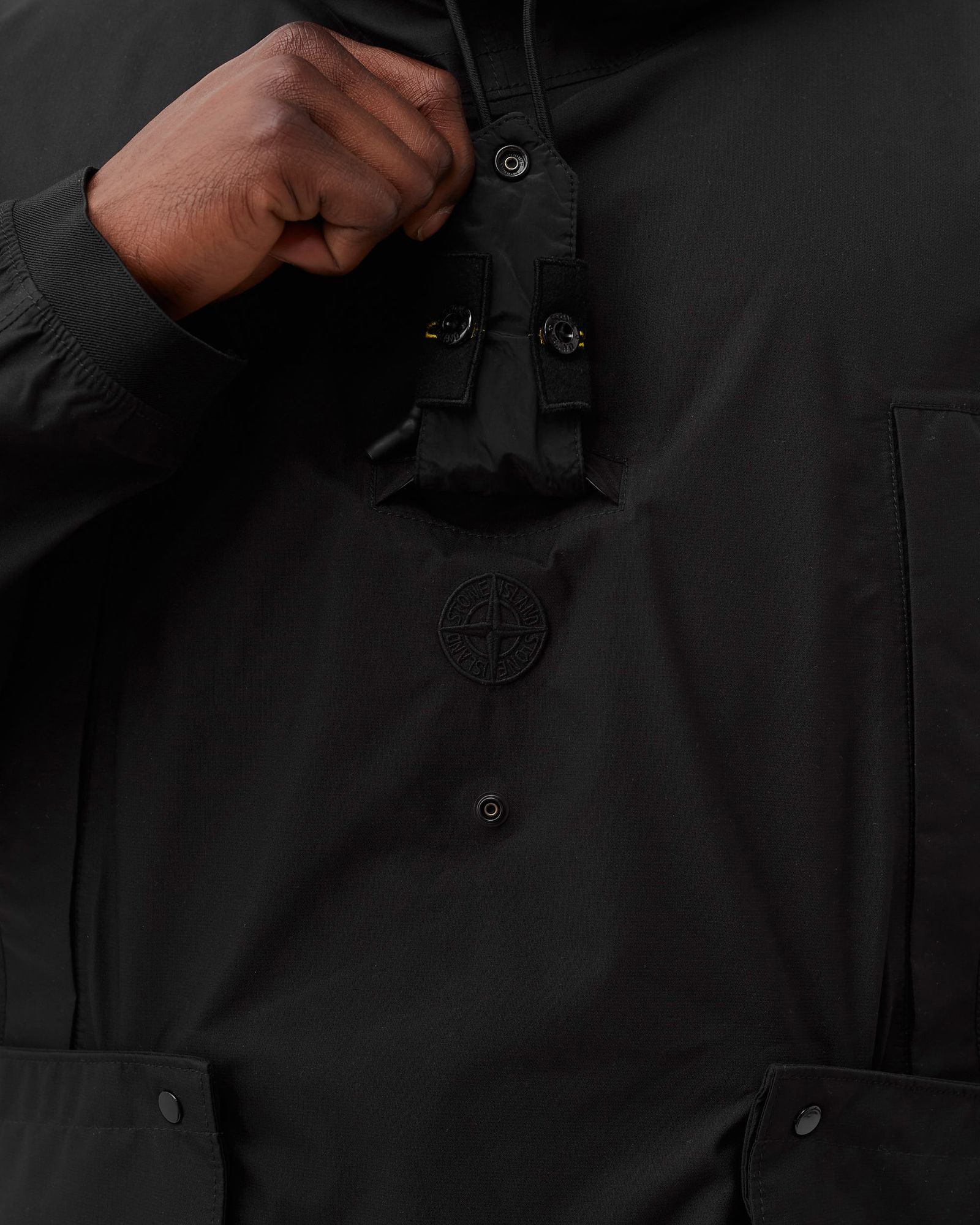 RIPSTOP GORE-TEX NYLON METAL DOWN-TC_PACKABLE CAPE