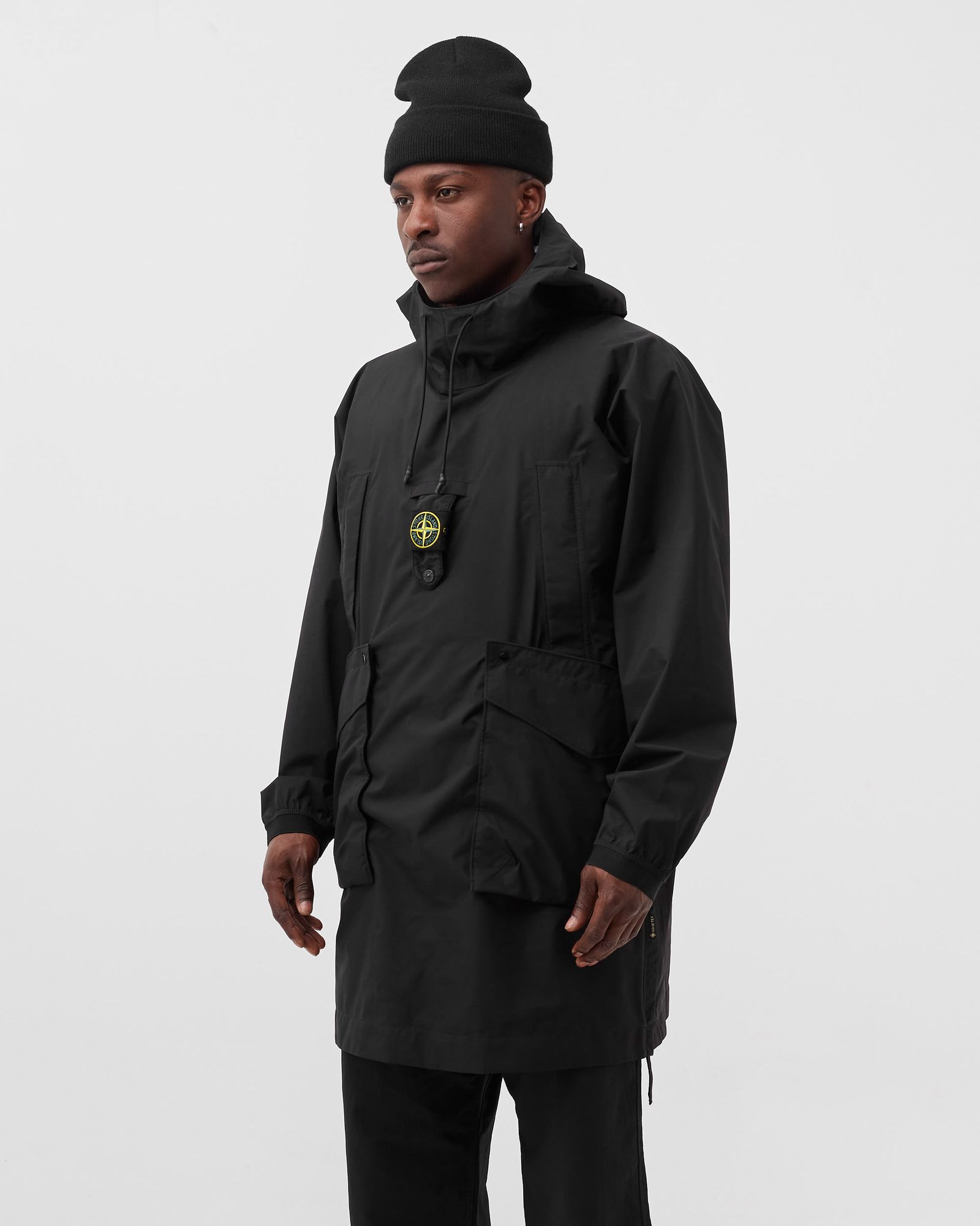 RIPSTOP GORE-TEX NYLON METAL DOWN-TC_PACKABLE CAPE