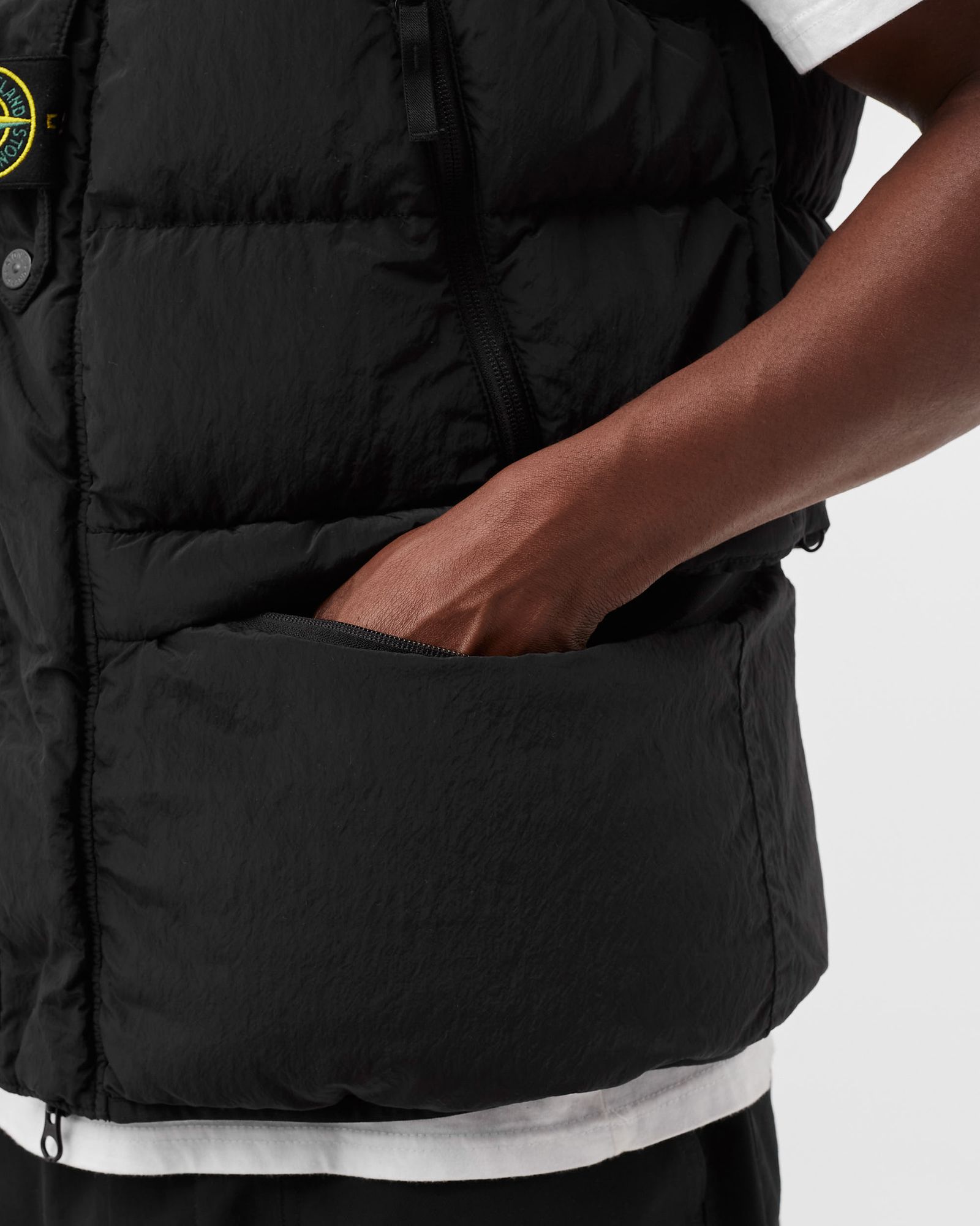 RIPSTOP GORE-TEX NYLON METAL DOWN-TC_PACKABLE CAPE