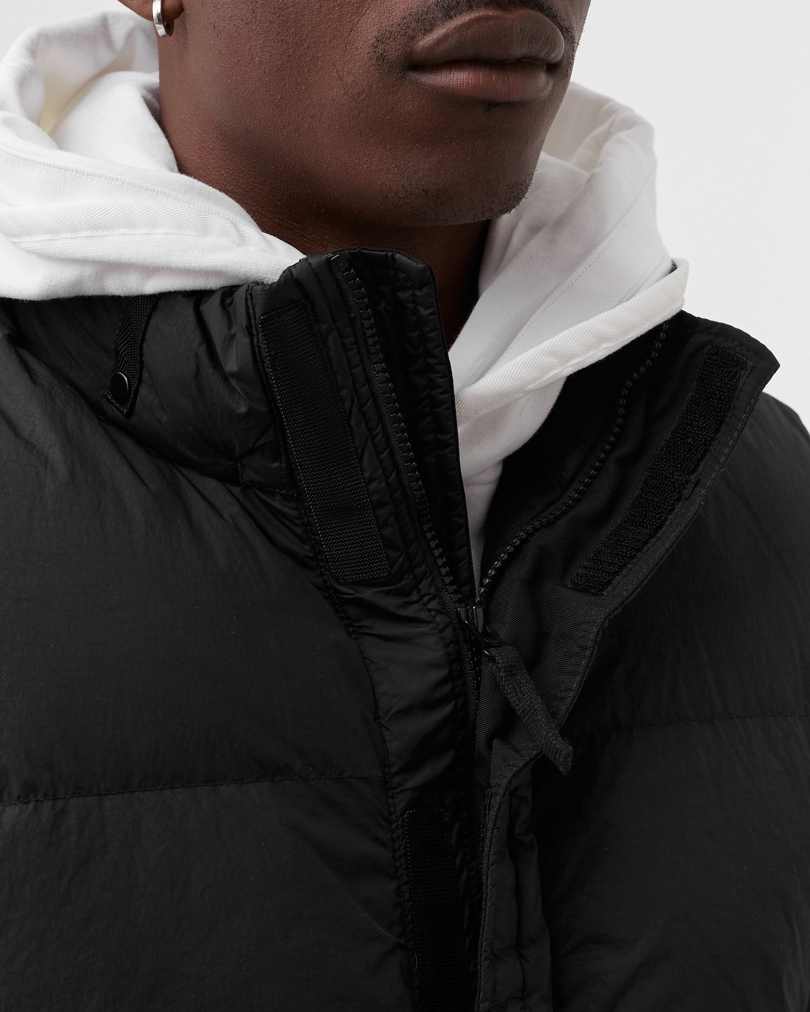 Garment Dyed Crinkle Reps NY Down VEST