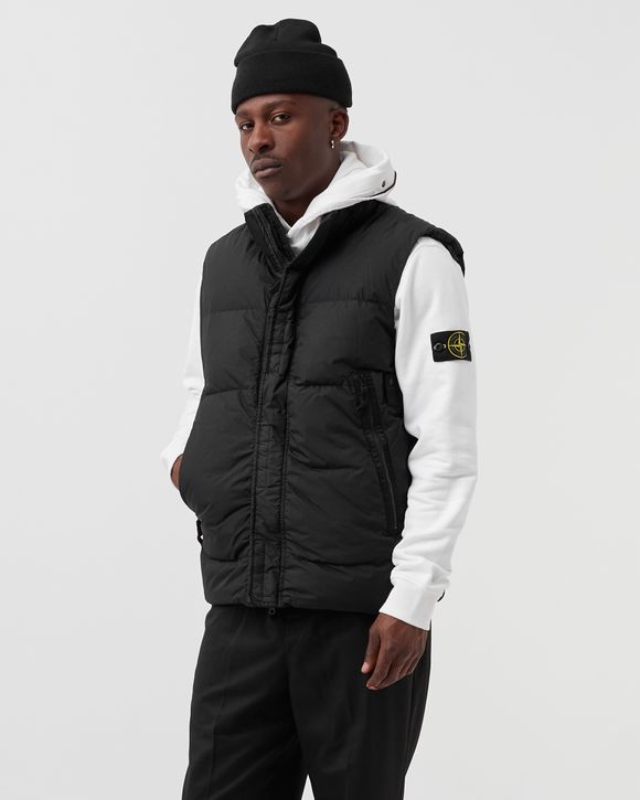 Stone island garment dyed gilet online