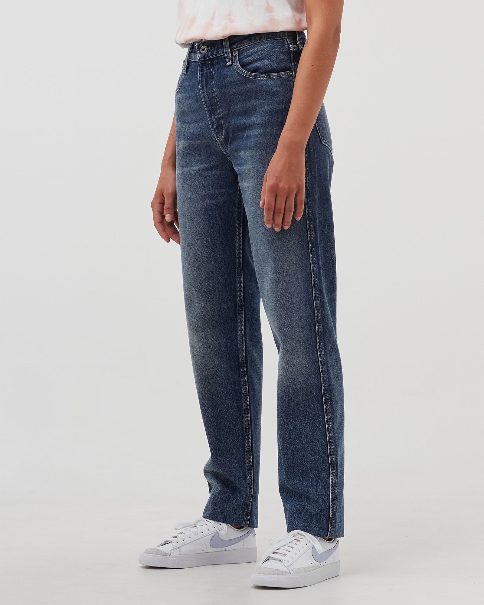 WMNS COLUMN JEANS STRAIGHT