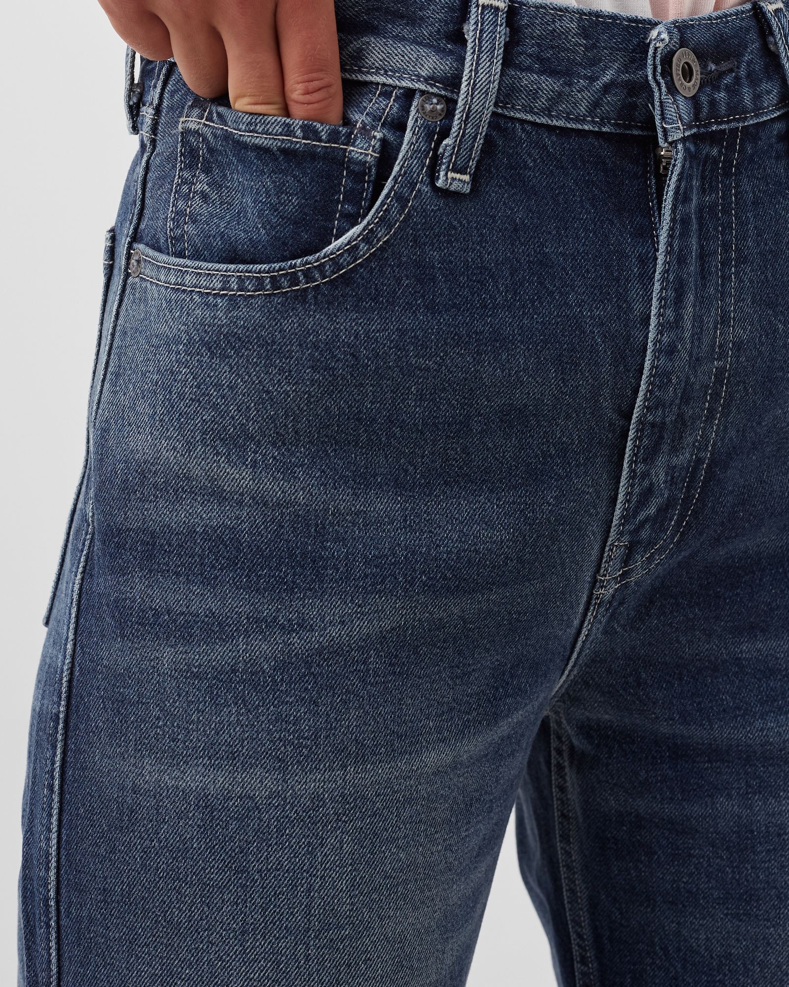 WMNS COLUMN JEANS STRAIGHT