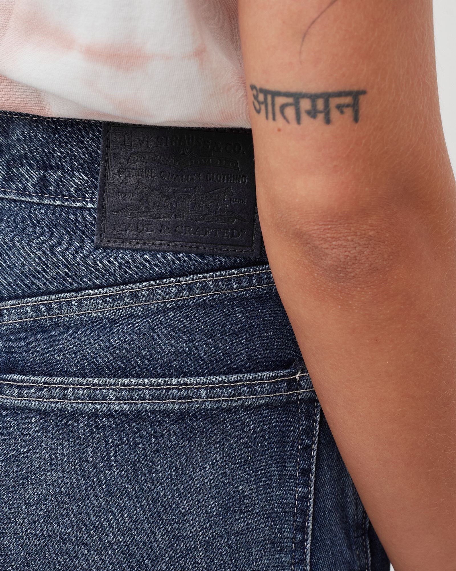 WMNS COLUMN JEANS STRAIGHT