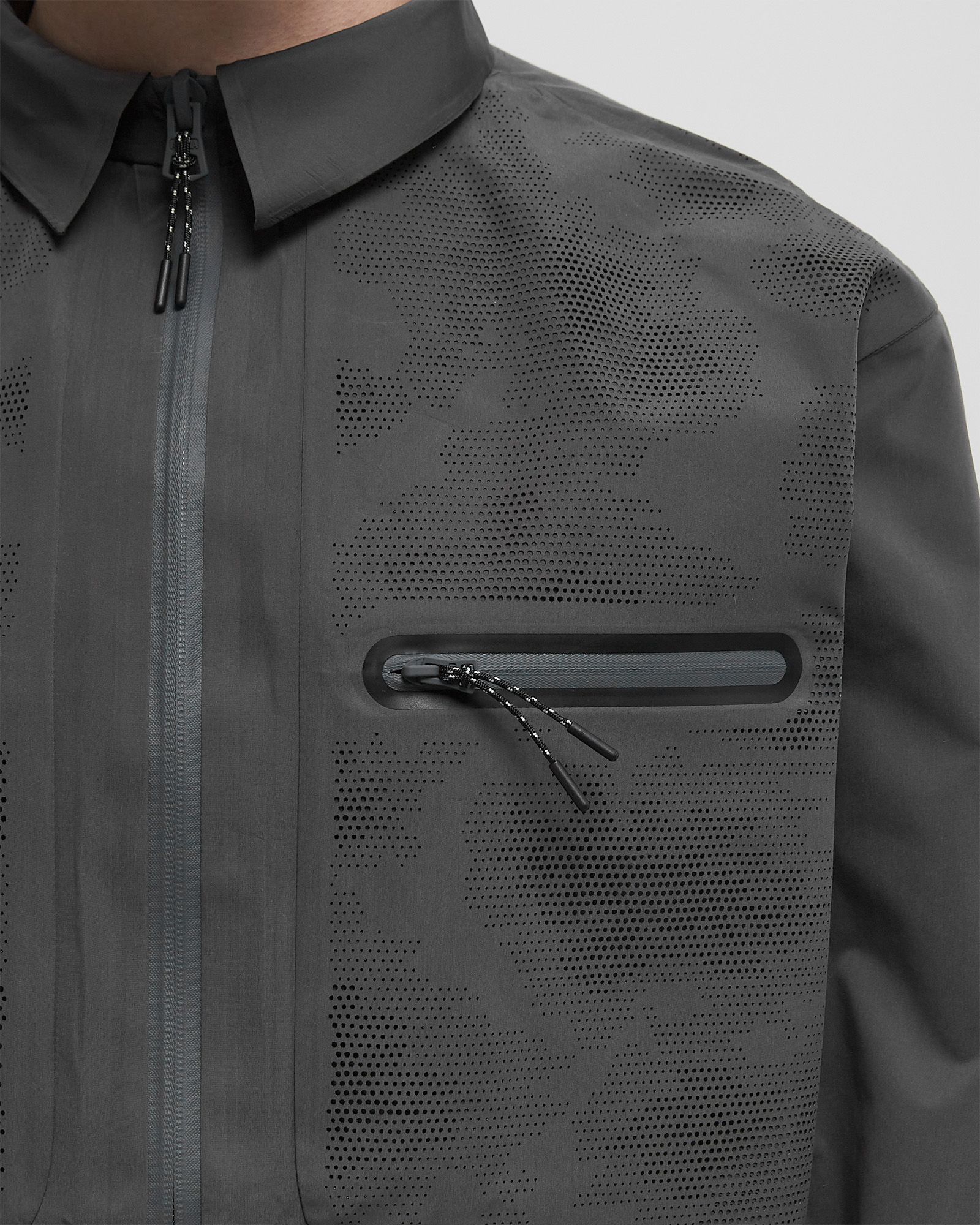 Long Sleeve Laser Cut Shirt