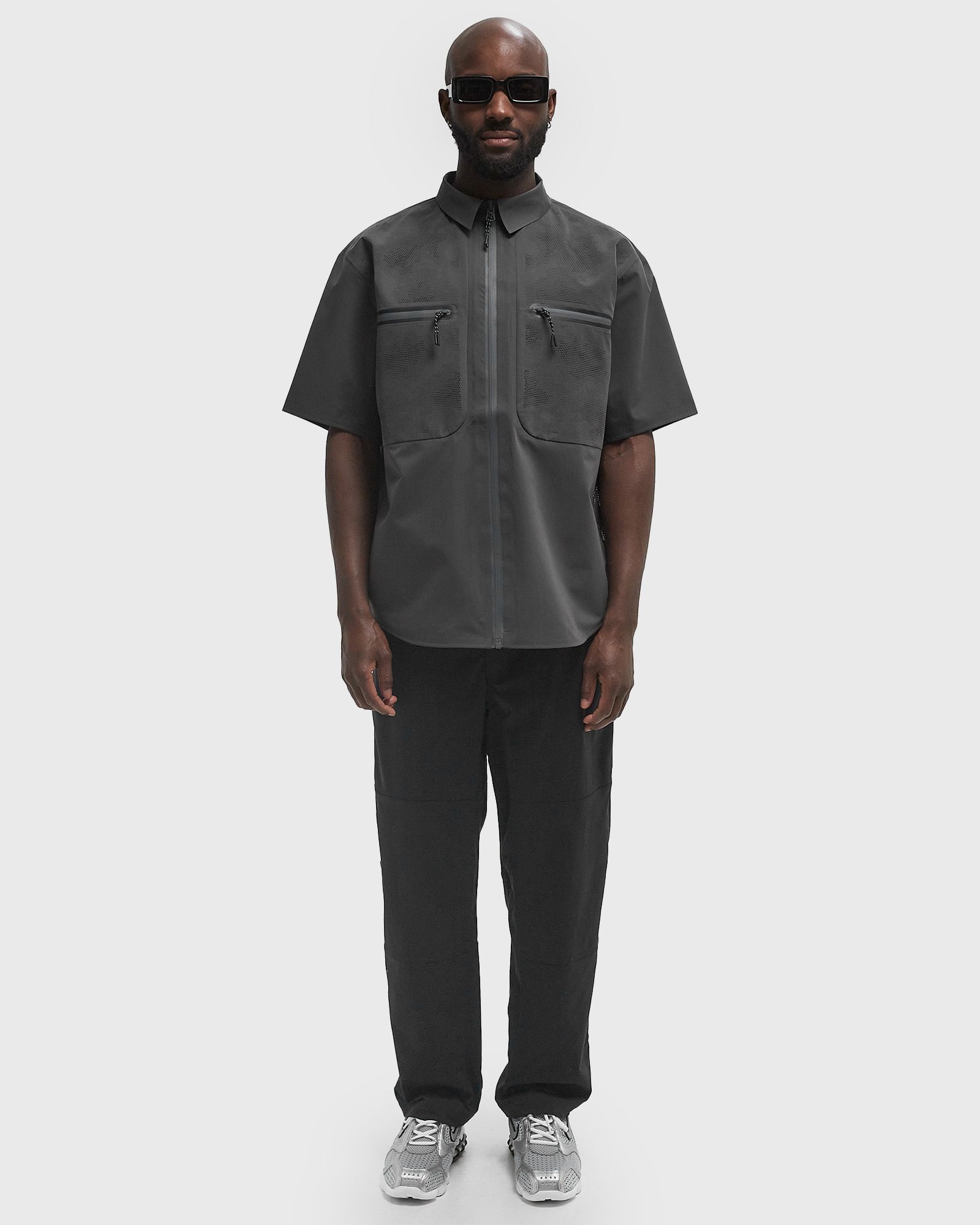 Short Sleeve Laser Cut Shirt