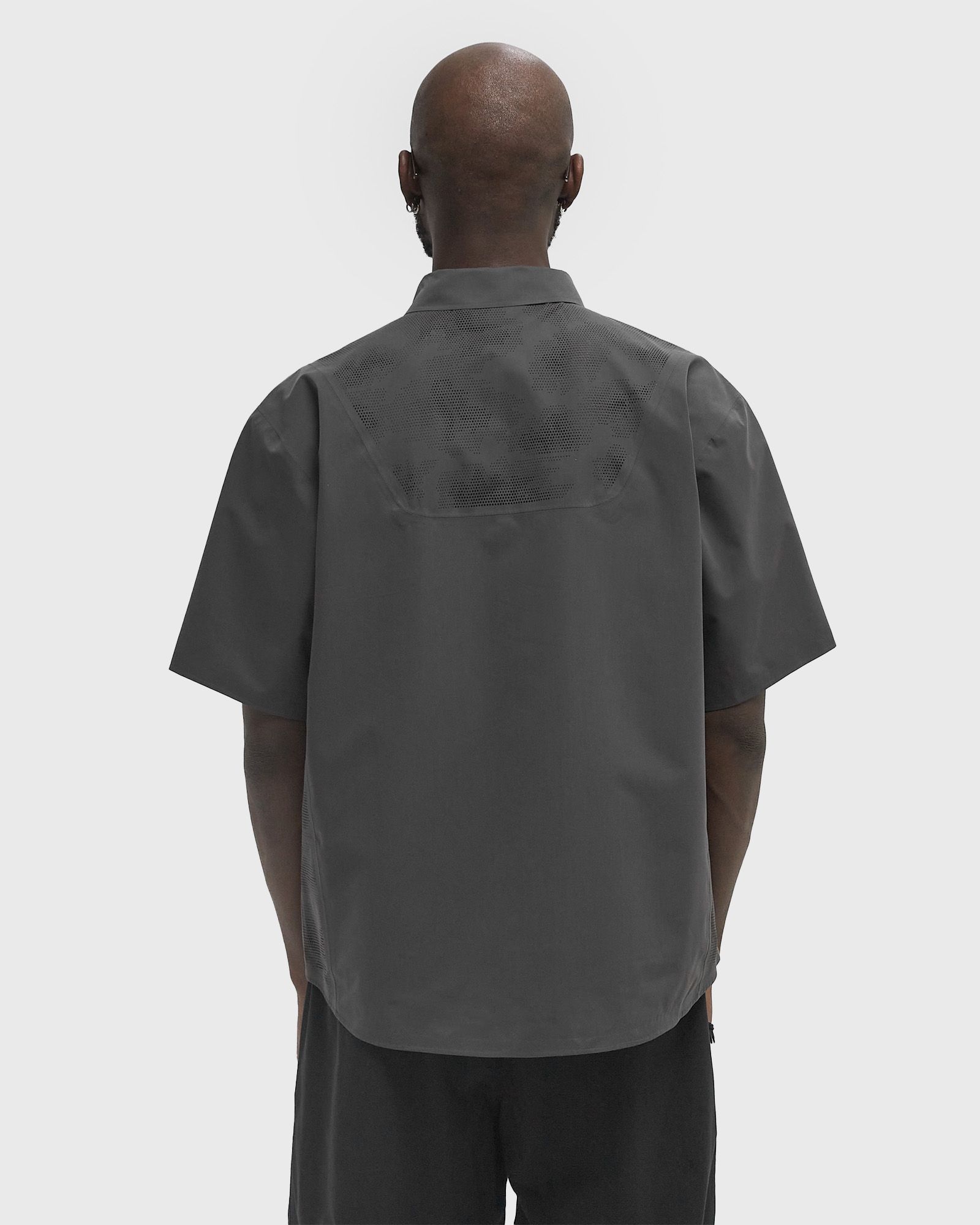 Short Sleeve Laser Cut Shirt