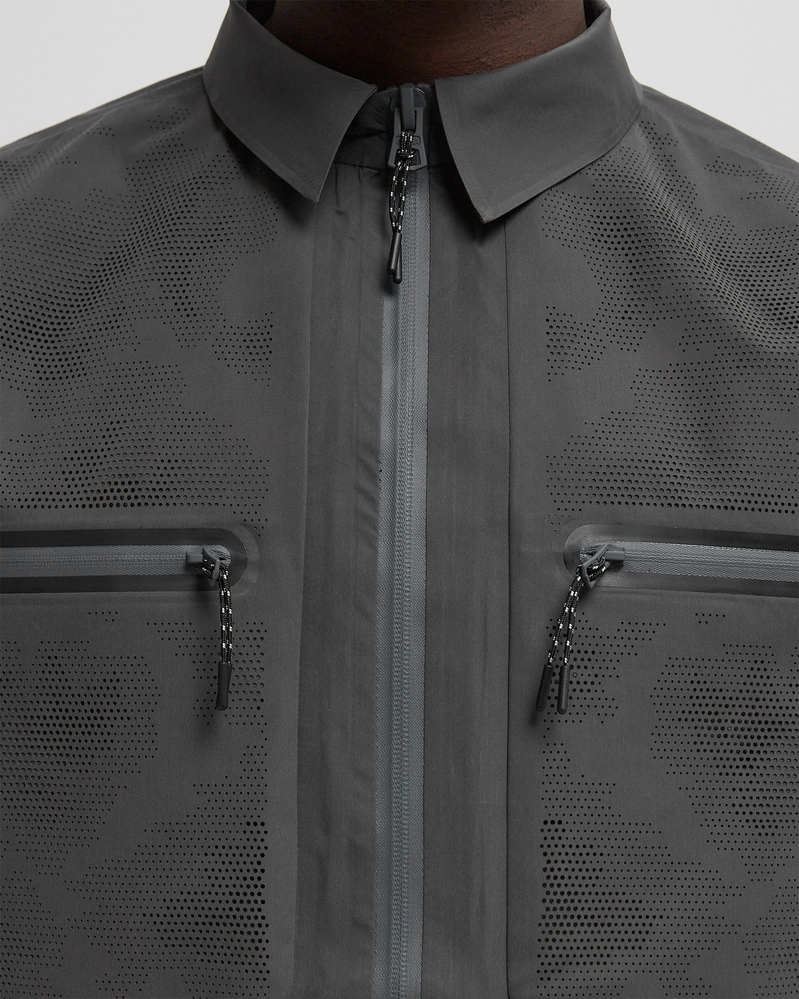 Short Sleeve Laser Cut Shirt