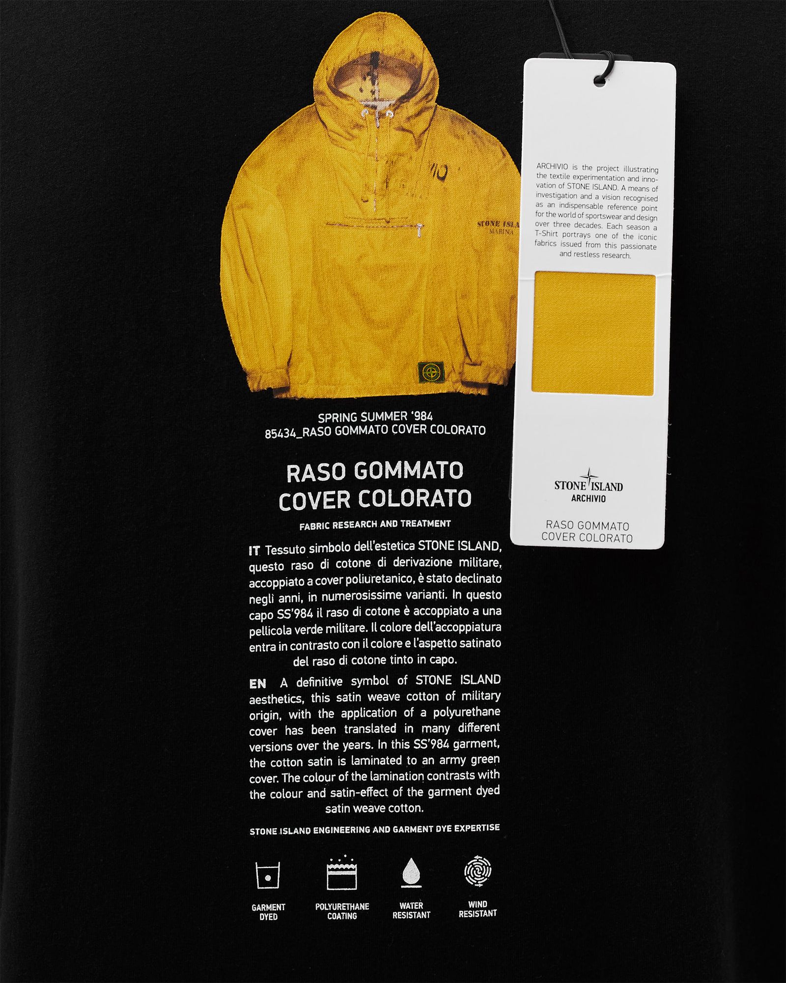 Tee Jersey "Archivio" Print