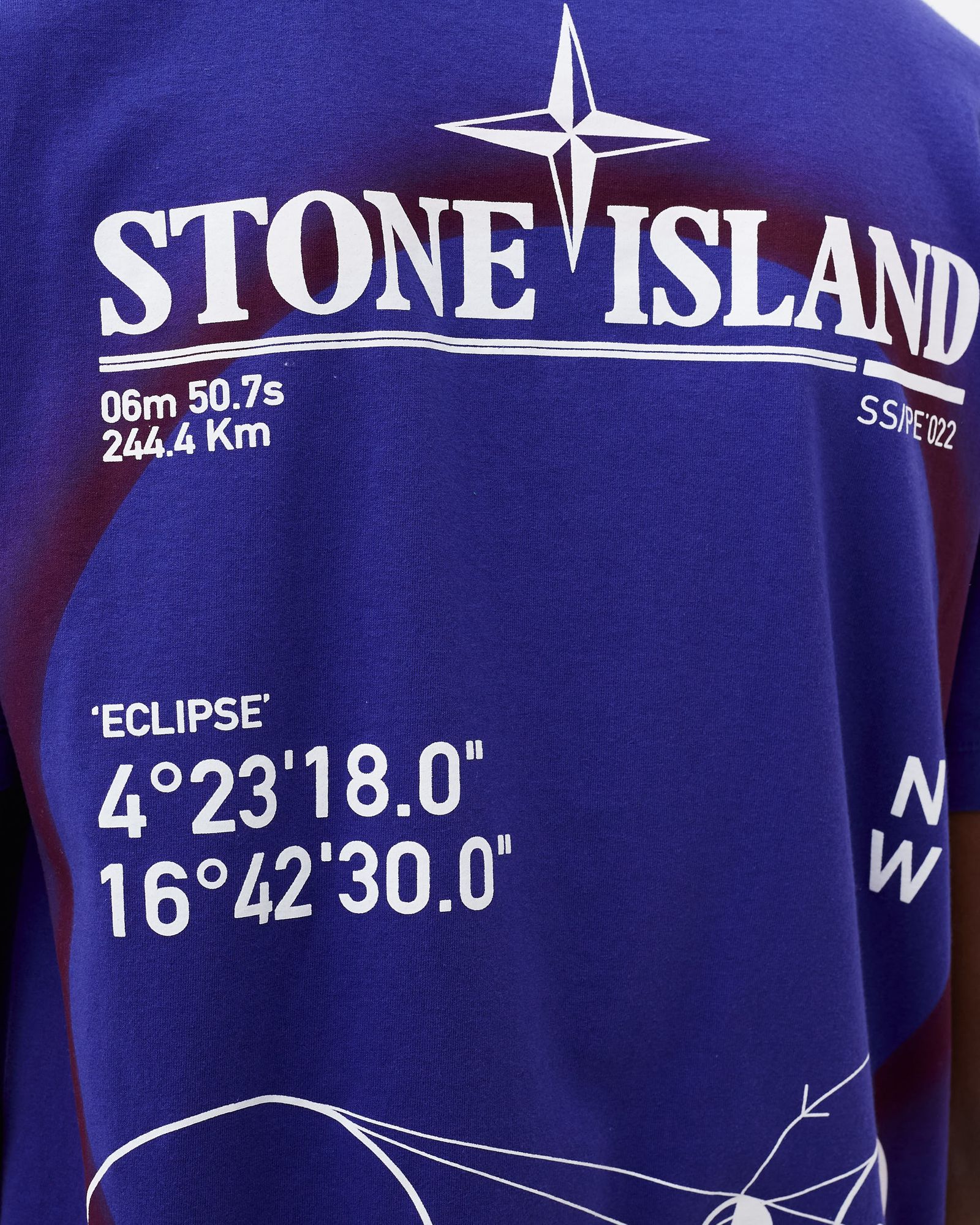 Tee Jersey "Solar Eclipse Three" Print