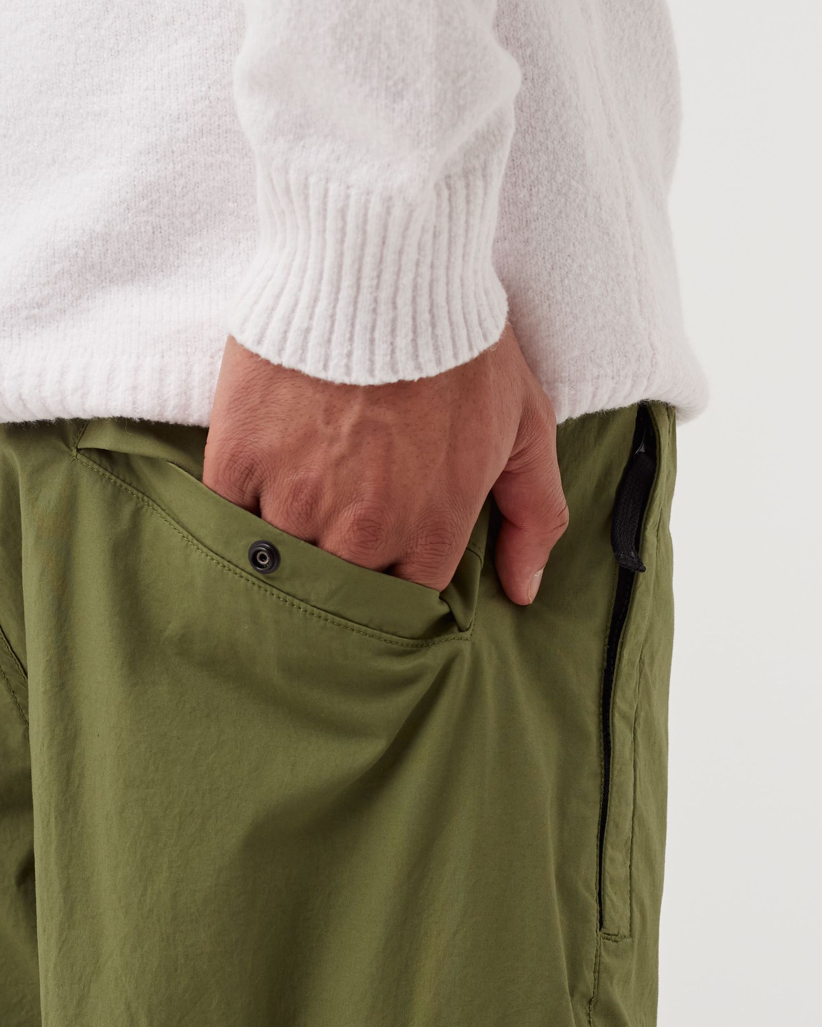 Strech Cotton Tela 'Paracadute' Pants