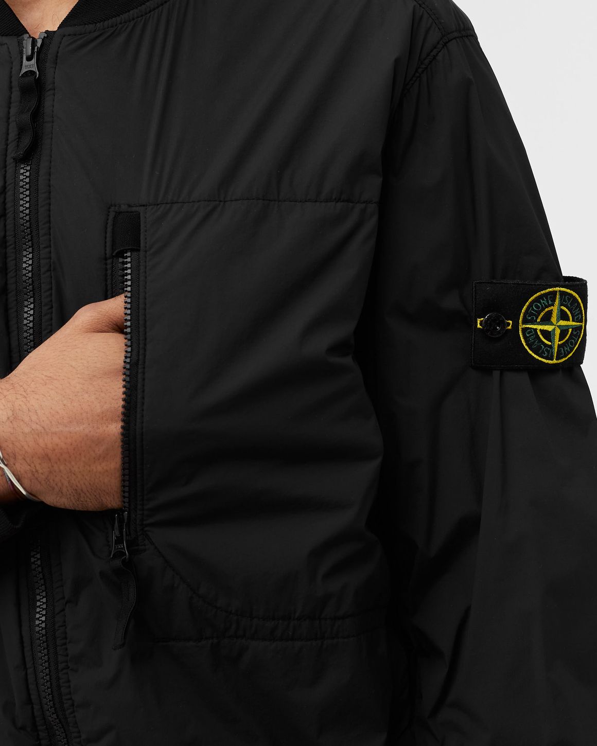 Stone Island Skin Touch Nylon-TC Jacket Black | BSTN Store