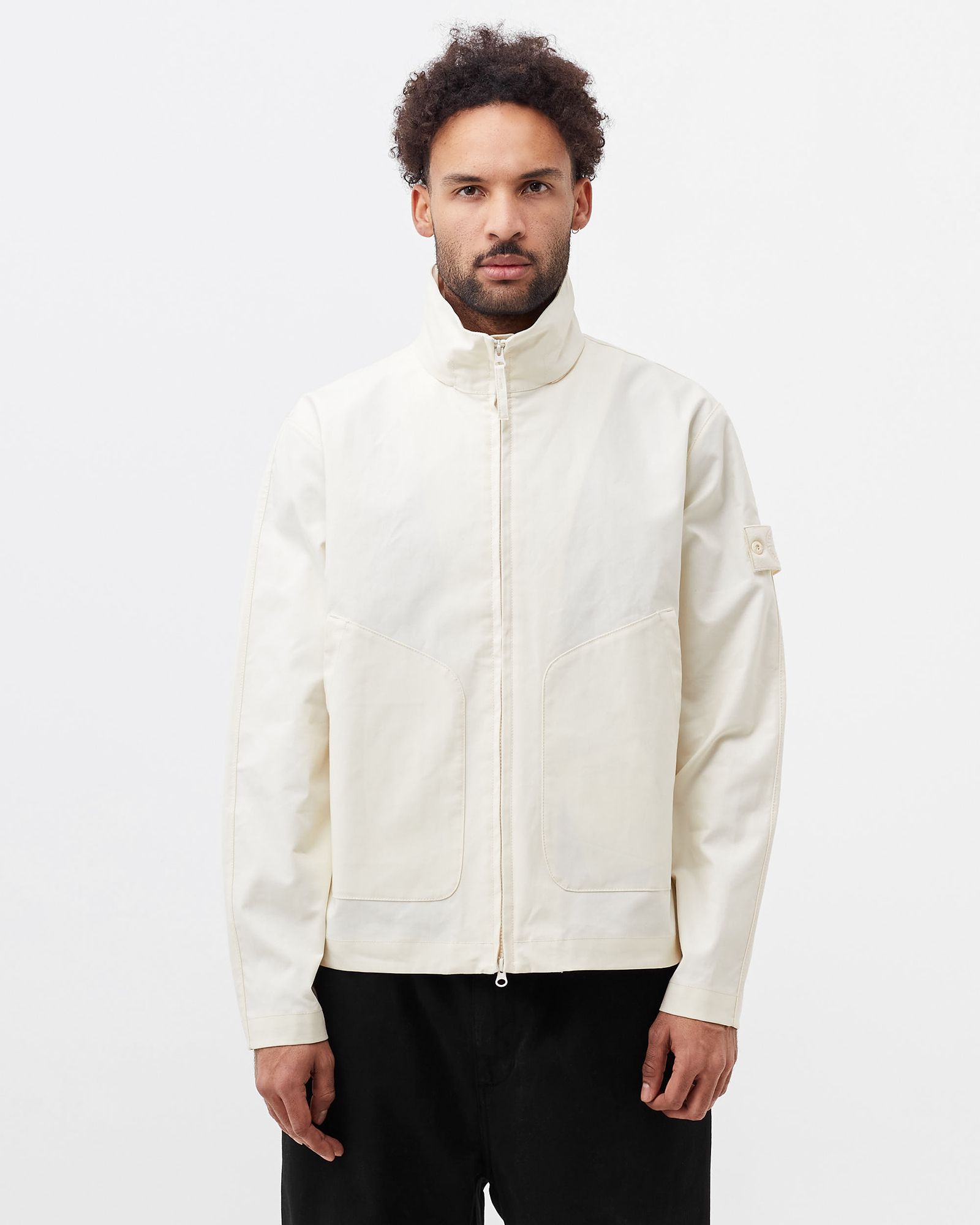 Stone Island Mac Supima 2L Ghost Piece Jacket White | BSTN Store