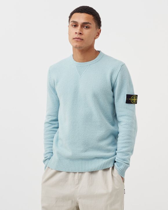 Knitwear Soft Cotton Gauzed Effect Sweater - ACQUA