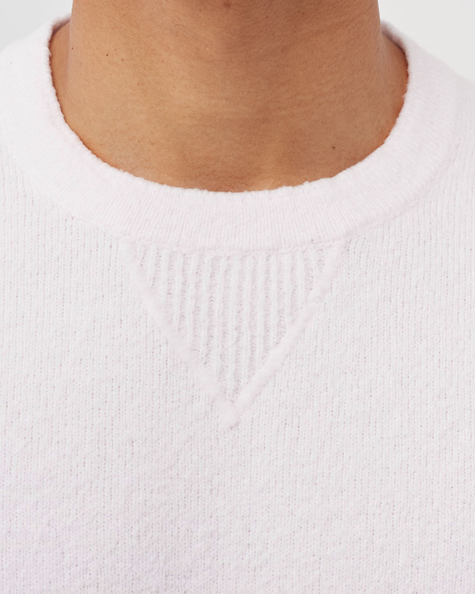 Knitwear Soft Cotton Gauzed Effect Sweater